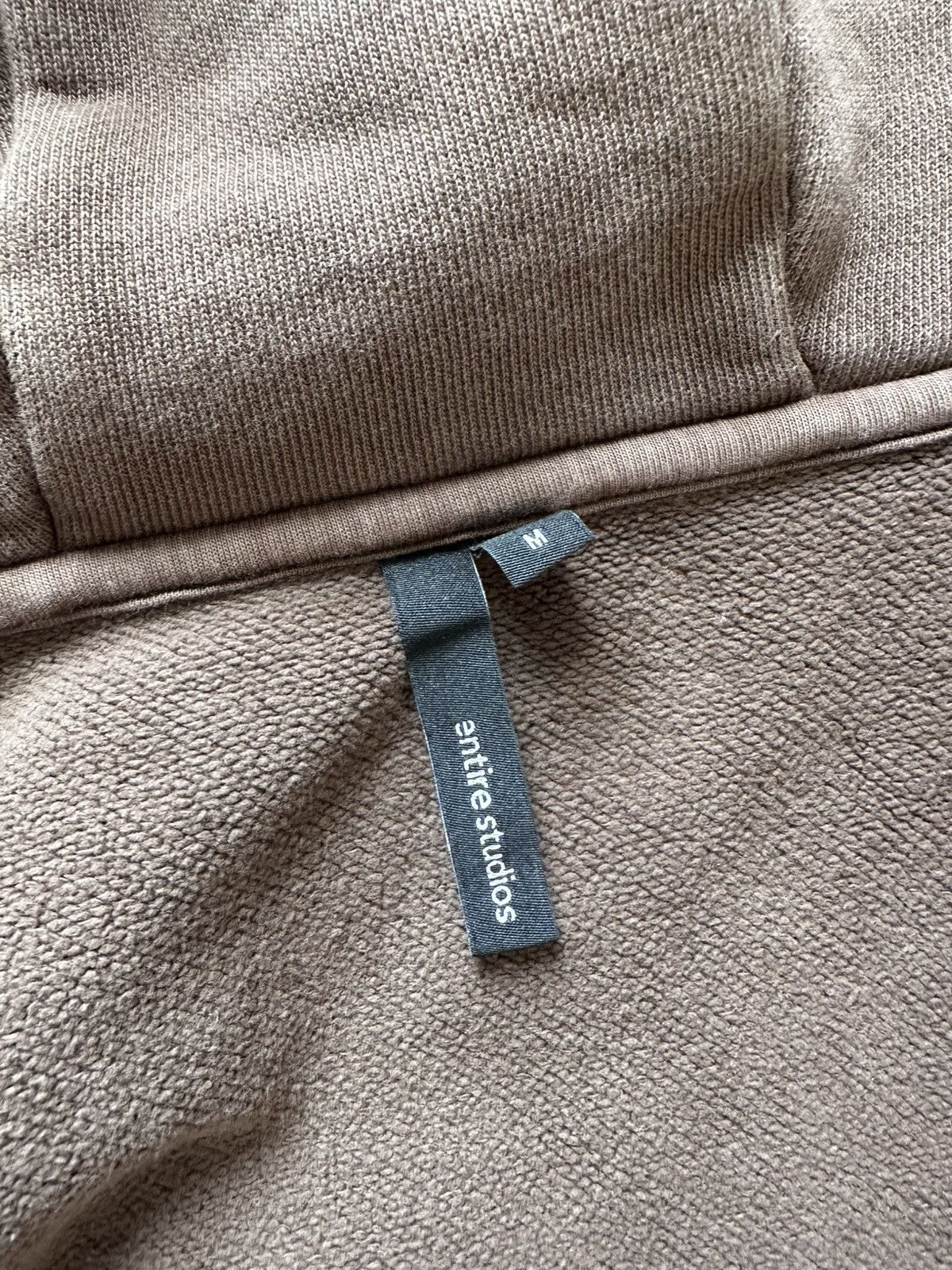Entire Studios ENTIRE STUDIOS Brown Full Zip Hoodie Size US M / EU 48-50 / 2 - 3 Thumbnail