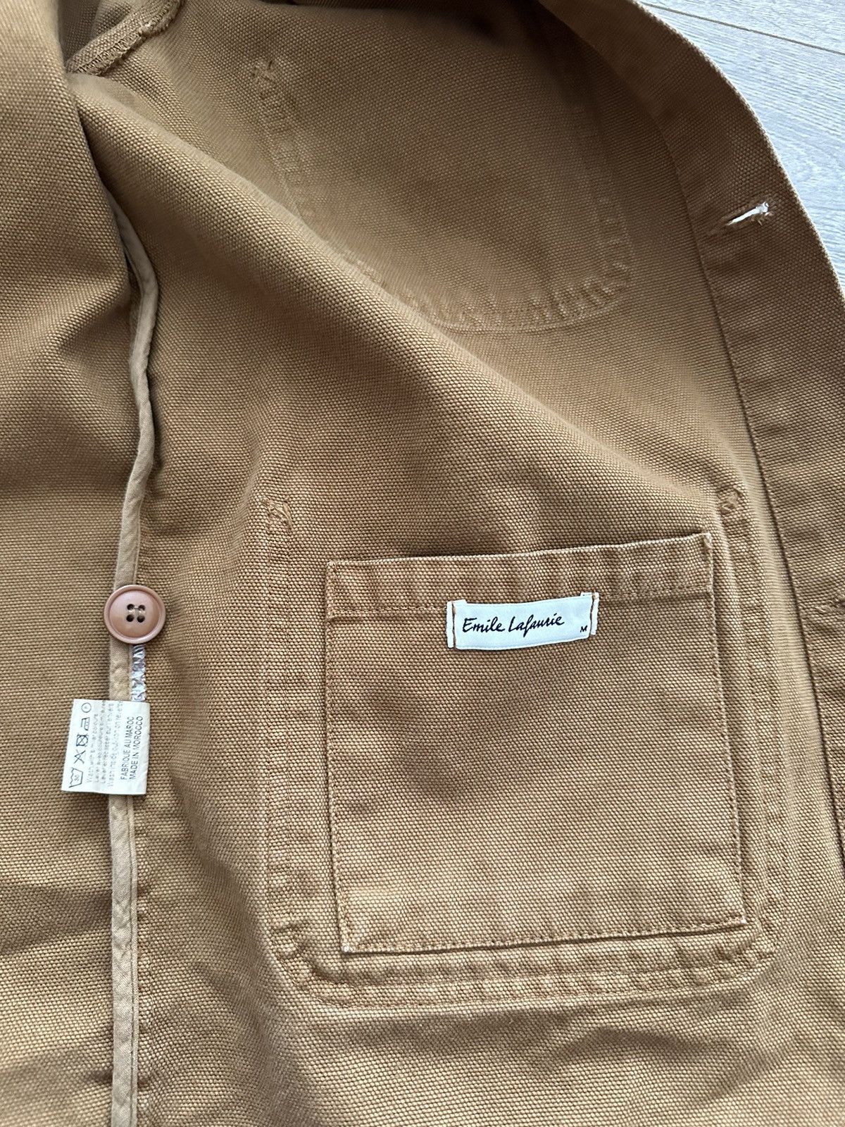 Carhartt 🔥VINTAGE EMILE LAFANRIE WORK JACKET🔥 Size US M / EU 48-50 / 2 - 7 Thumbnail