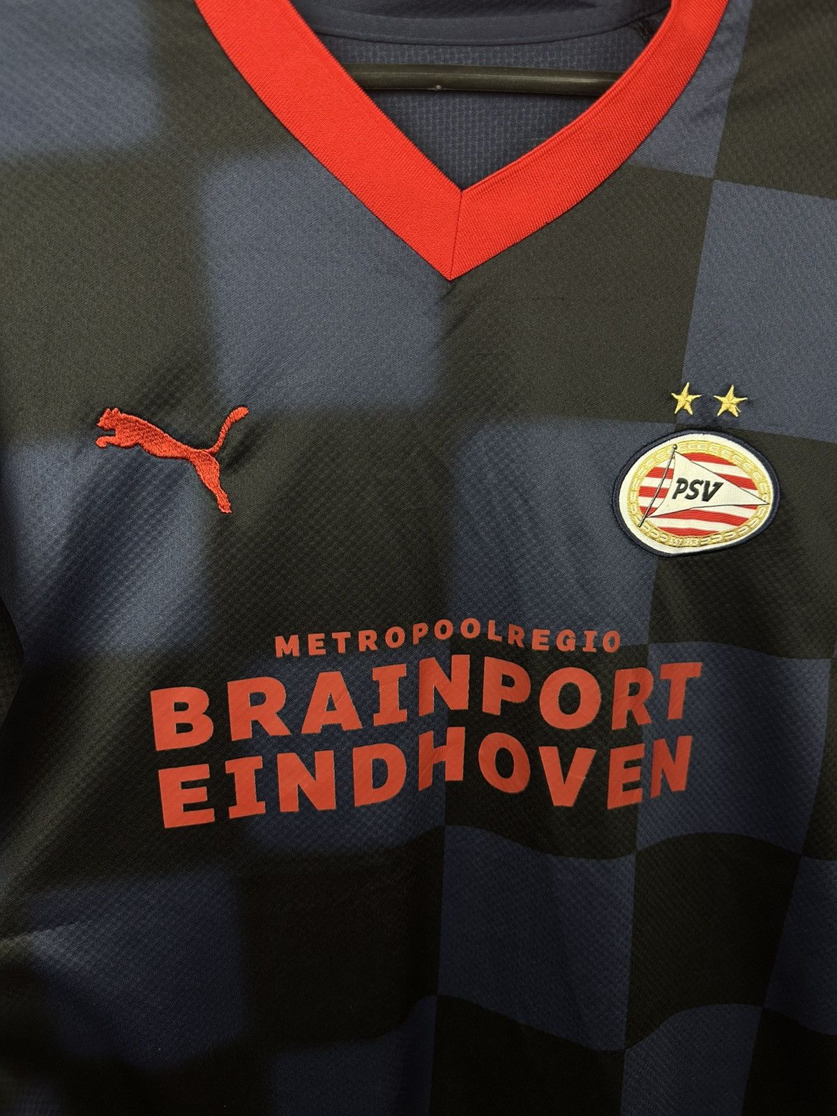 Puma Puma PSV Eindhoven Black 2022 2023 Away Replica Jerse Size US L / EU 52-54 / 3 - 3 Thumbnail