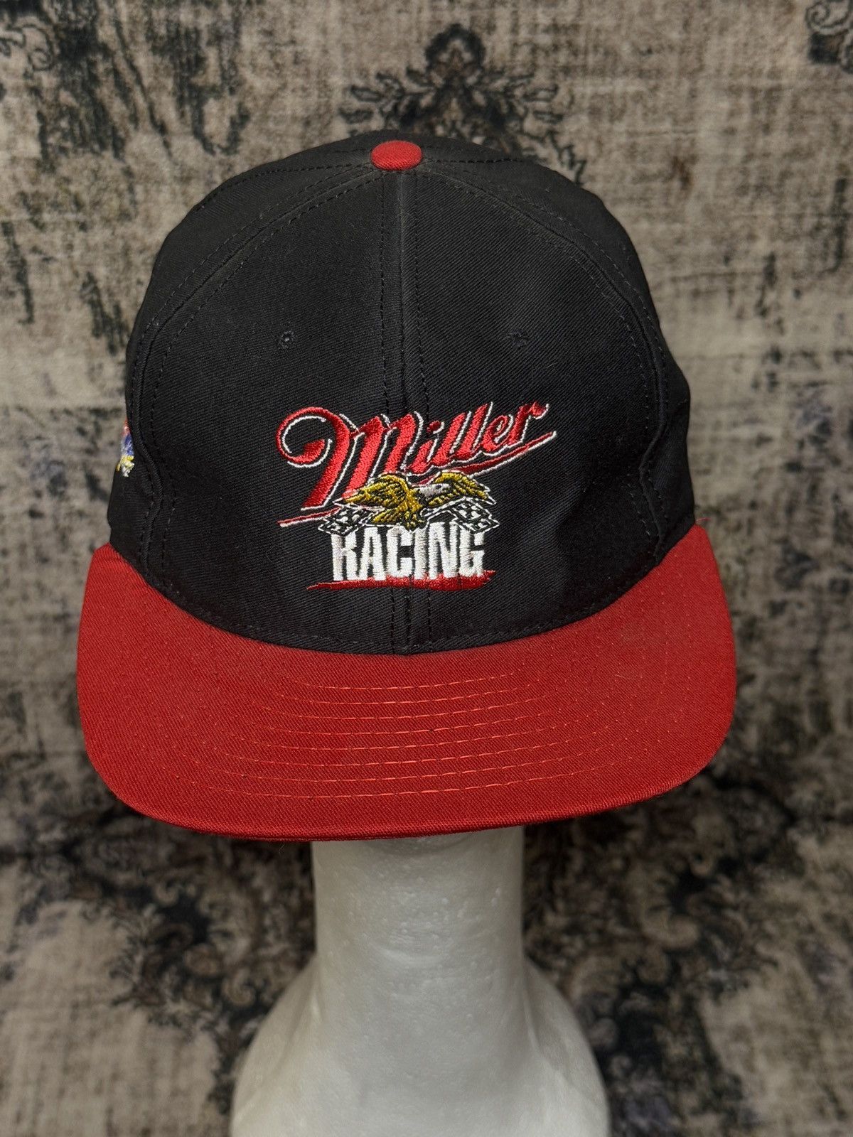 NASCAR × Vintage Vintage 90s Miller Racing NASCAR Cap Snapback (One Size) Size ONE SIZE - 7 Thumbnail