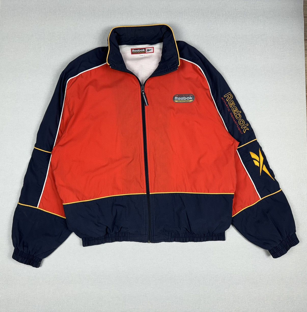 Reebok × Vintage Vintage Reebok Track Oversized Jacket Men’s size L Size US L / EU 52-54 / 3 - 1 Thumbnail