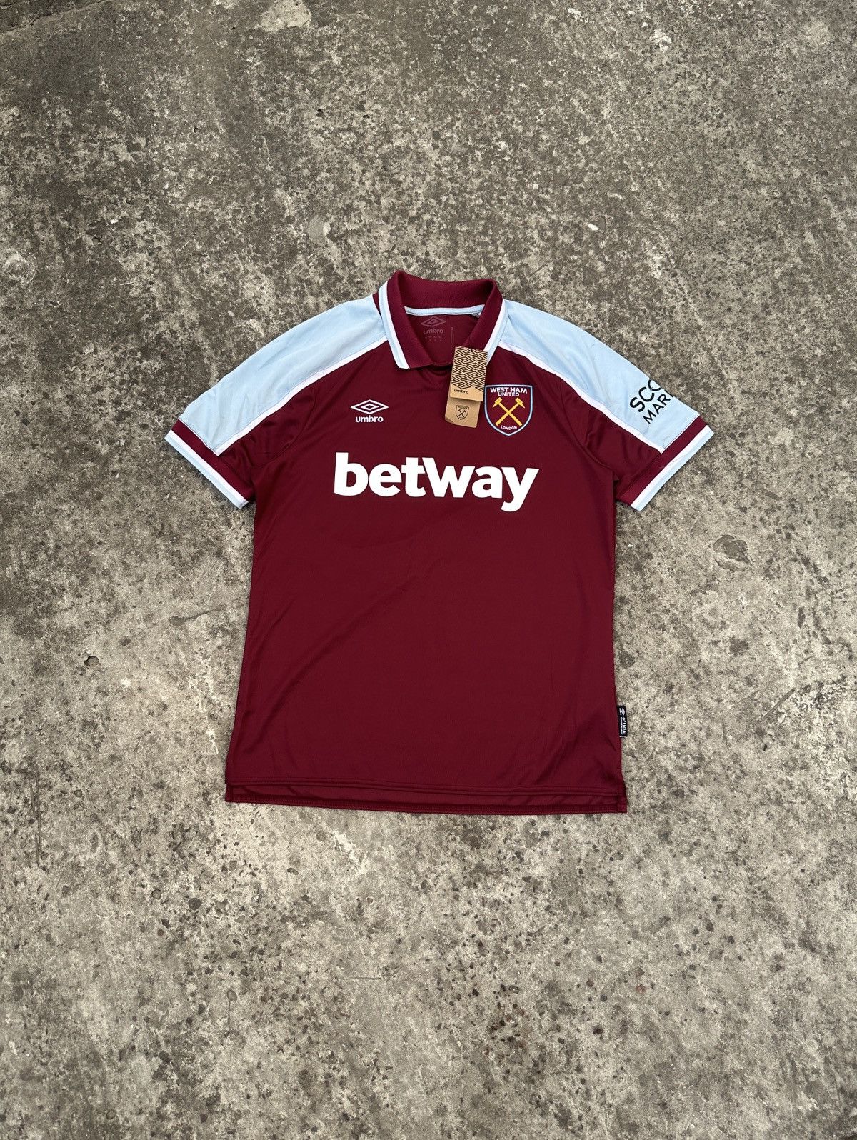Umbro New Umbro West Ham United Soccer Jersey Streetwear Rare L Size US L / EU 52-54 / 3 - 1 Thumbnail