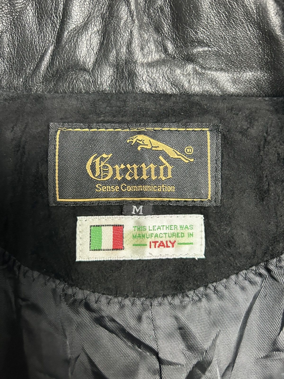 Leather GRAND SUEDE MIX LEATHER JACKET Size US M / EU 48-50 / 2 - 6 Thumbnail