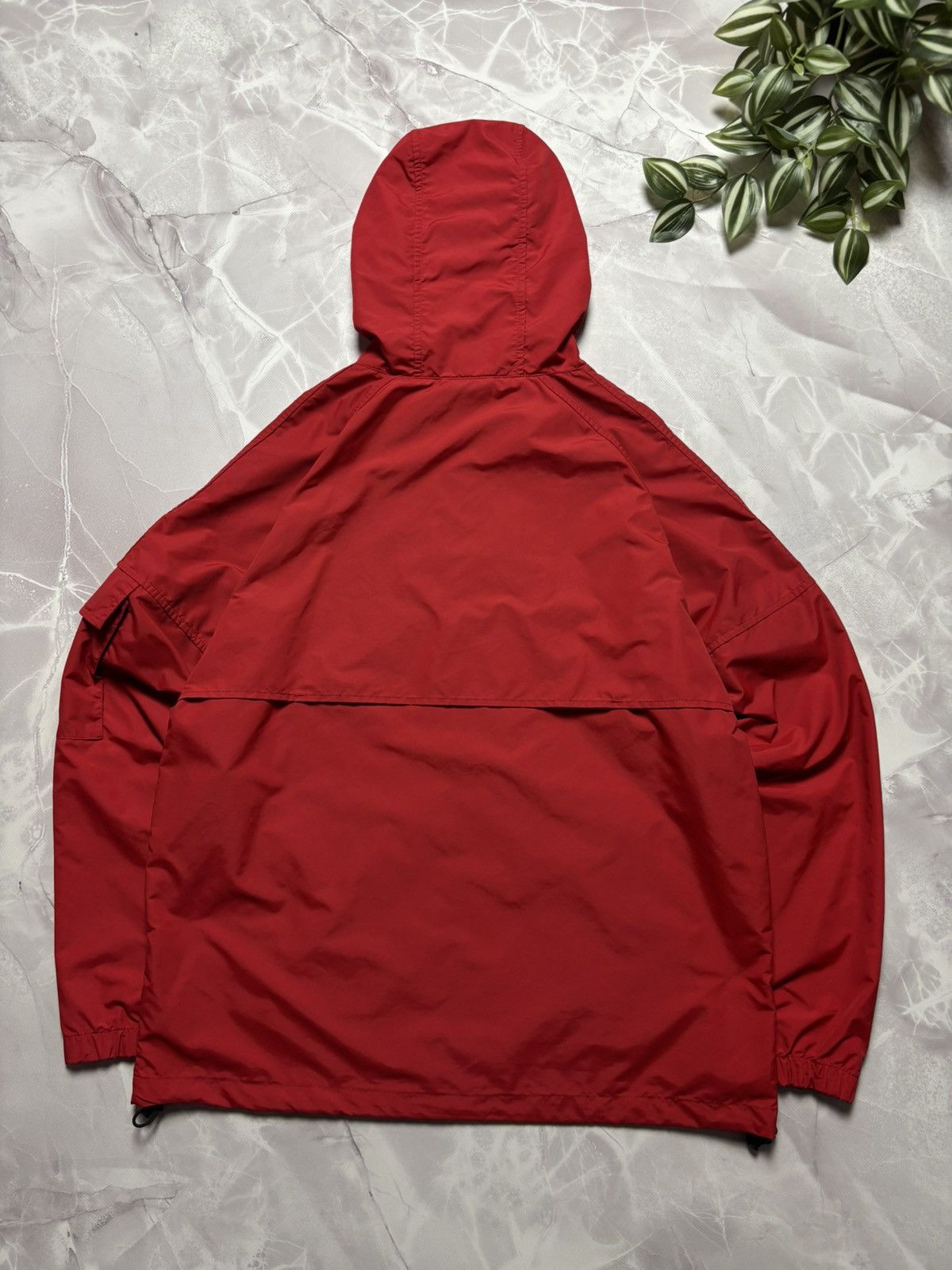 Carhartt Carhartt Windbreaker Jacket Nylon Hooded Full Zip Red Mens M Size US M / EU 48-50 / 2 - 10 Thumbnail