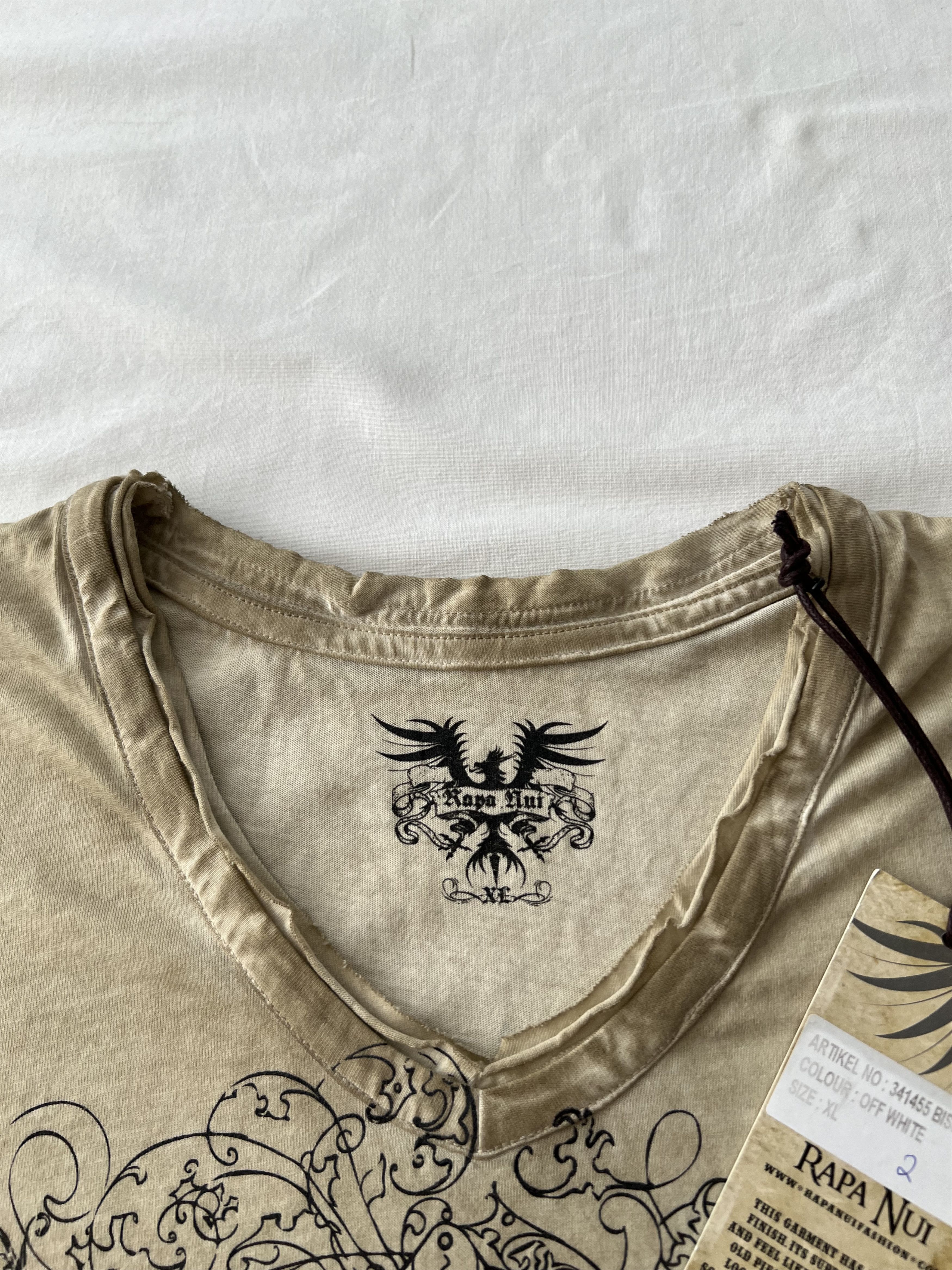 Affliction Affliction Style Rapa Nui Eagle Skull Y2K T-shirt Size US XL / EU 56 / 4 - 13 Thumbnail