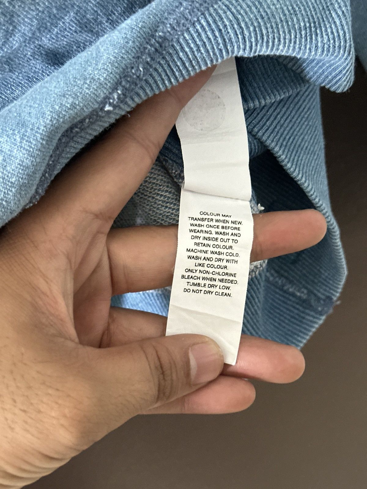 Reigning Champ Reigning Champ Blue Wash Sweatshirt Size US M / EU 48-50 / 2 - 3 Thumbnail
