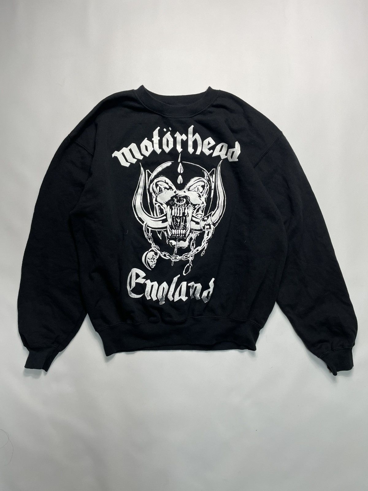 Band Tees Vtg Motorhead Grunge Faded Snaggletooth Band Sweat Size US M / EU 48-50 / 2 - 1 Thumbnail