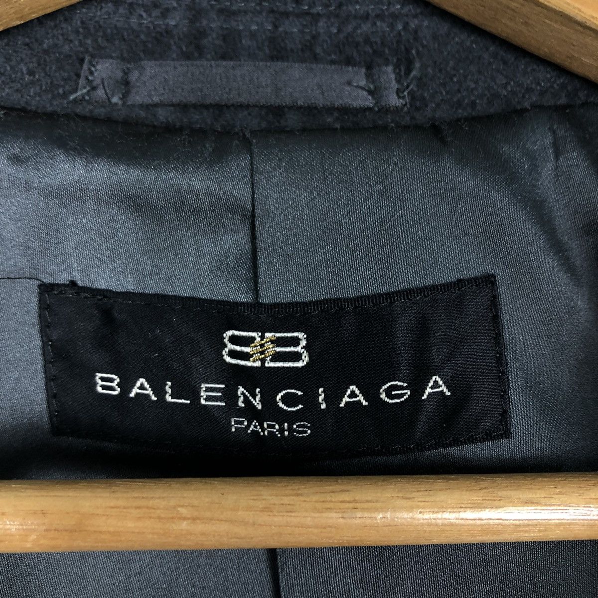 Balenciaga 🔥Vintage Wool Jacket Balenciaga Paris Double Breast Casual Size US M / EU 48-50 / 2 - 15 Thumbnail