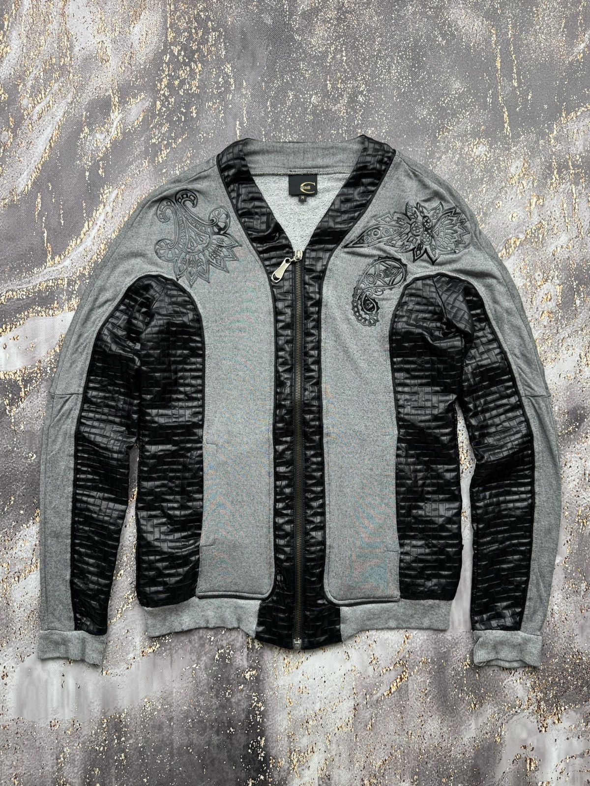 Just Cavalli Just Cavalli Vintage Zipped Sweatshirt Size US M / EU 48-50 / 2 - 1 Thumbnail