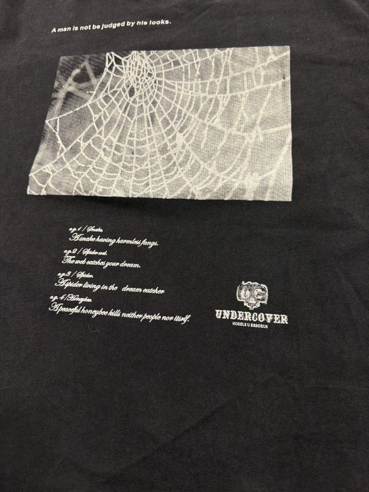 Undercover Undercoverism Spider Poetry T-Shirt Size US S / EU 44-46 / 1 - 5 Thumbnail