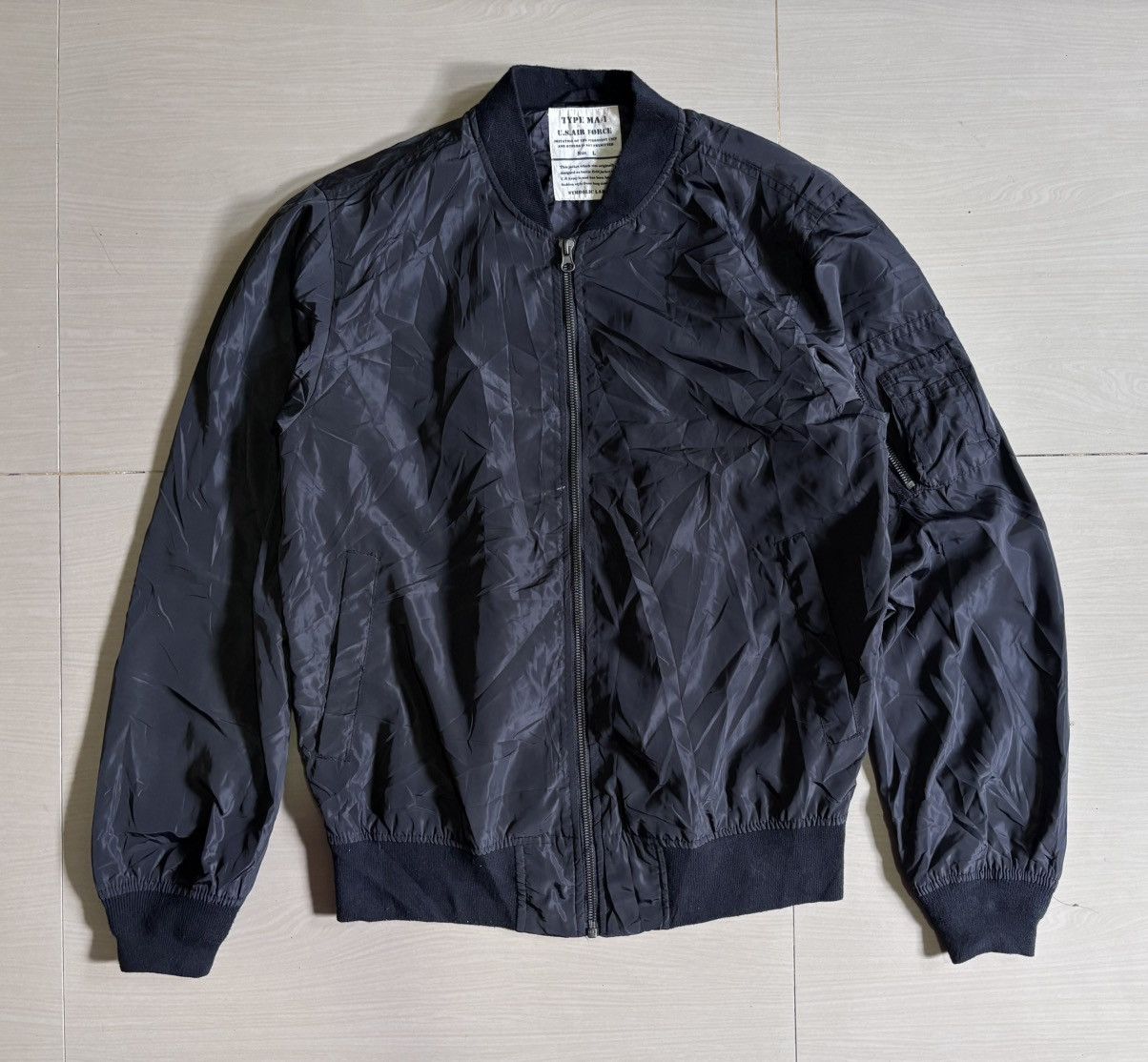 Vintage MA-1 U.S. Air Force Size US L / EU 52-54 / 3 - 1 Thumbnail