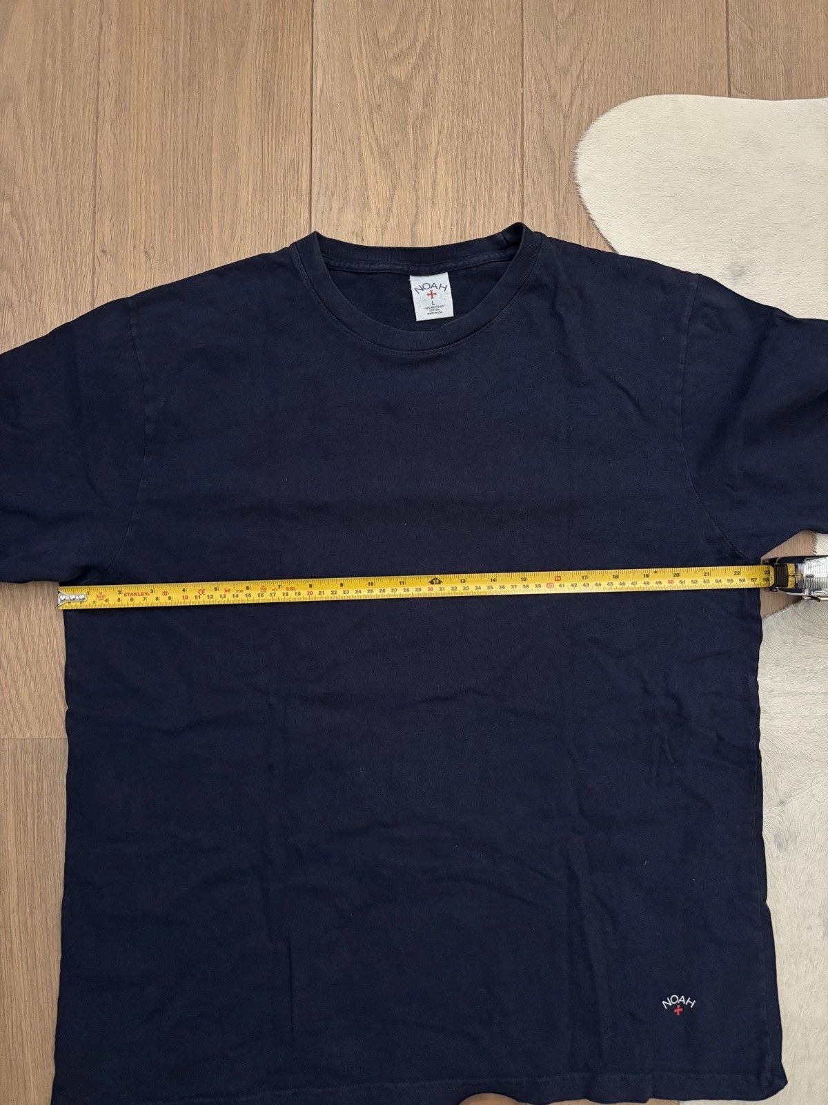 Noah Noah NYC 100% Recycled Cotton T Shirt Navy Size US L / EU 52-54 / 3 - 5 Thumbnail