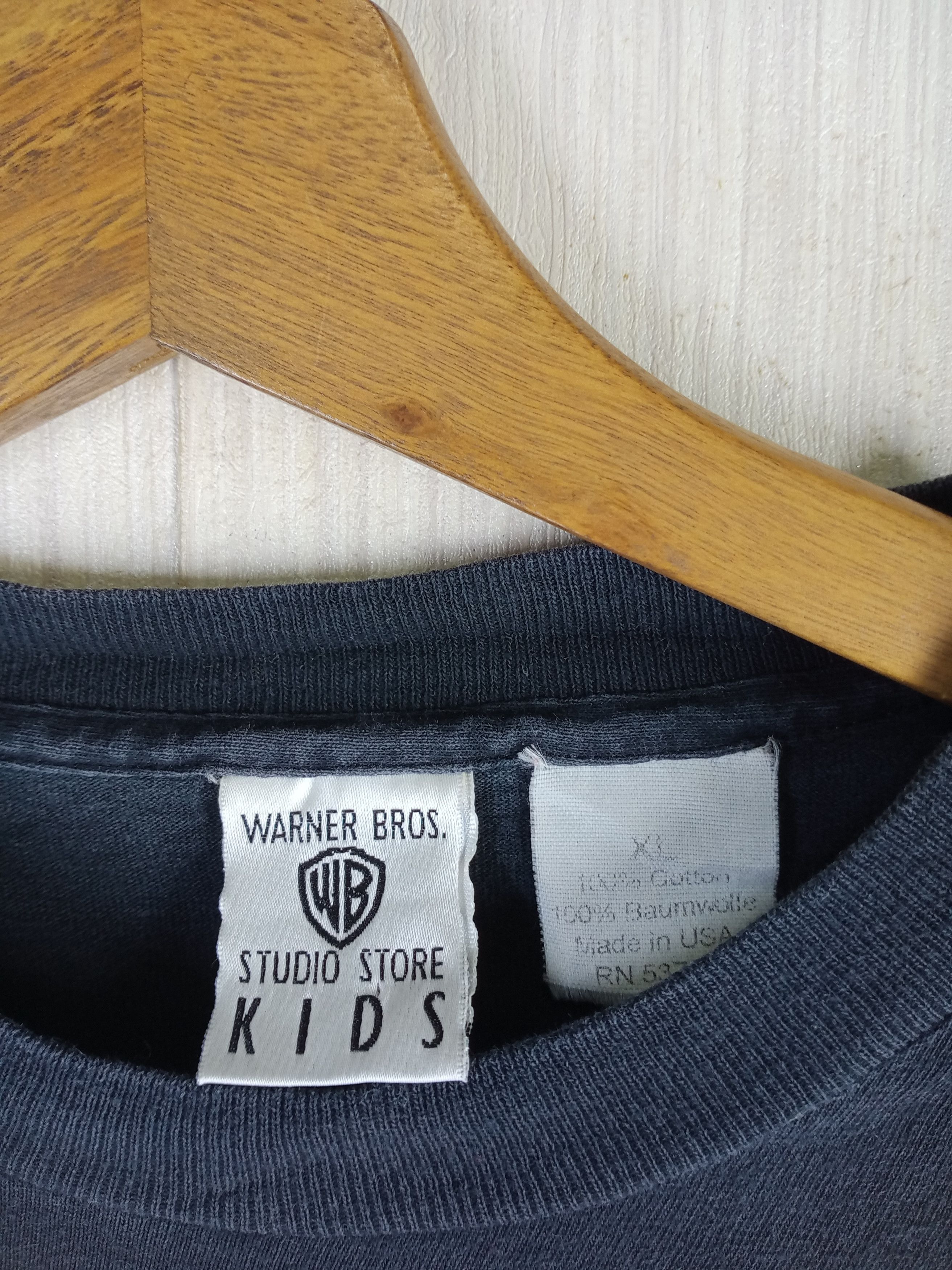 Jordan Brand Rare Vintage 1995 Space Jam Warner Bros Movie Tshirt Size US S / EU 44-46 / 1 - 5 Thumbnail