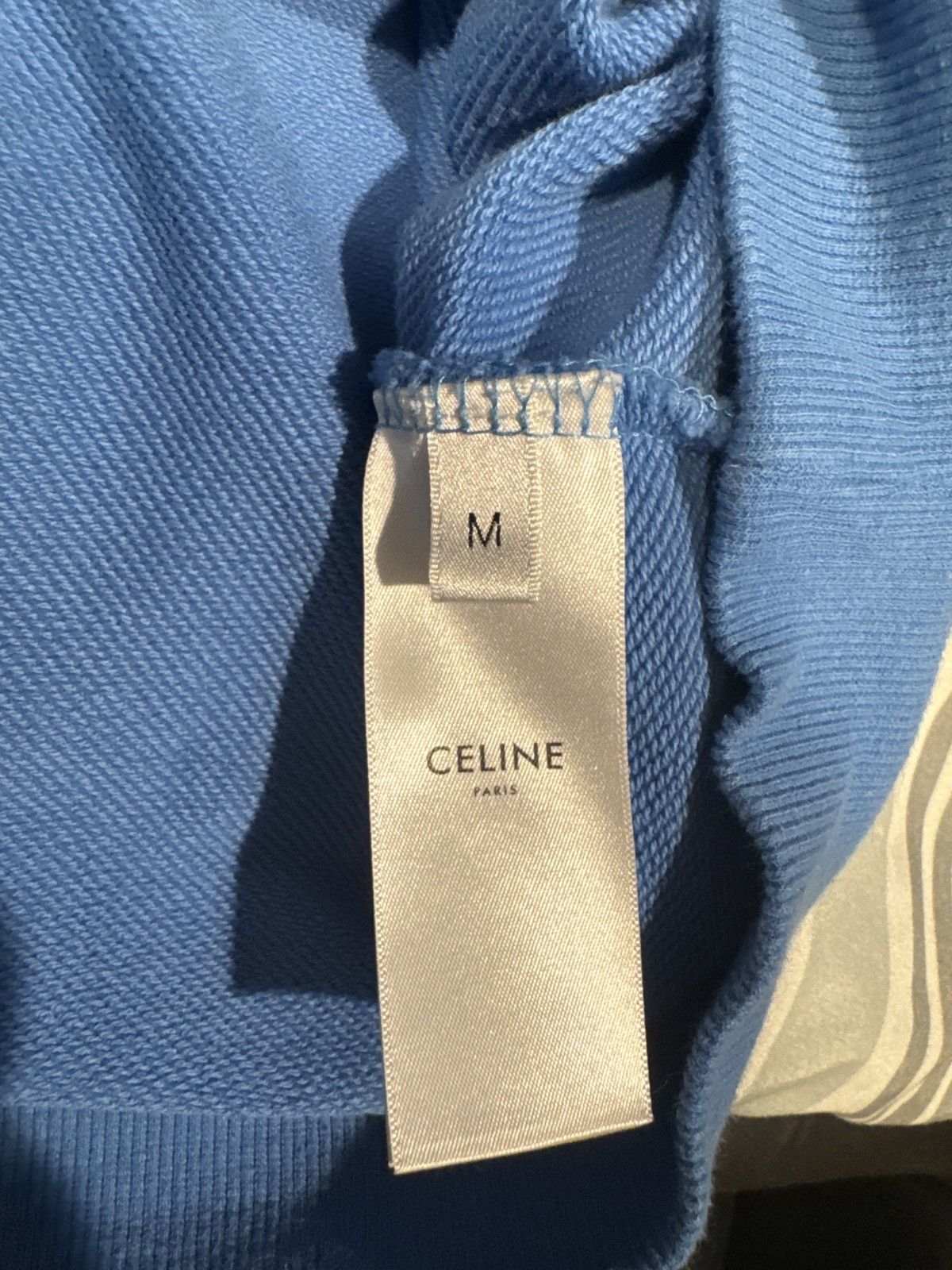 Celine Celine Blue Hoodie Size US M / EU 48-50 / 2 - 6 Thumbnail