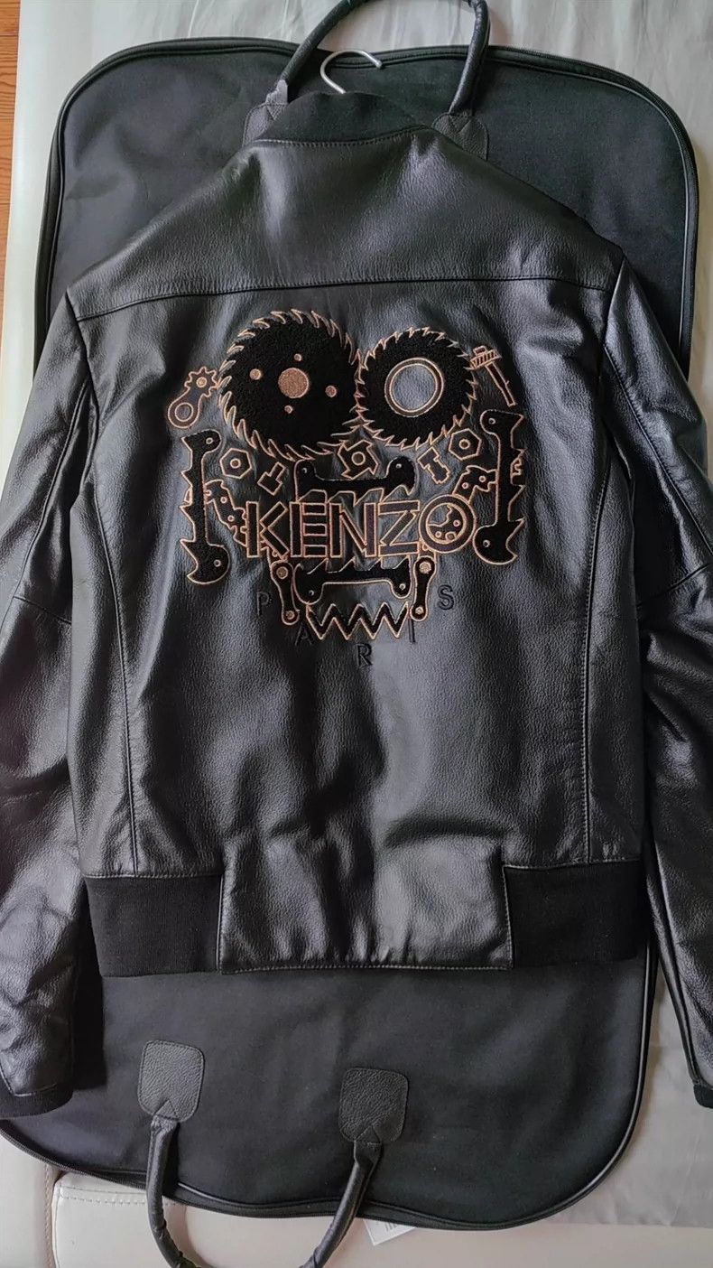 Kenzo KENZO Black coat Size US L / EU 52-54 / 3 - 2 Thumbnail