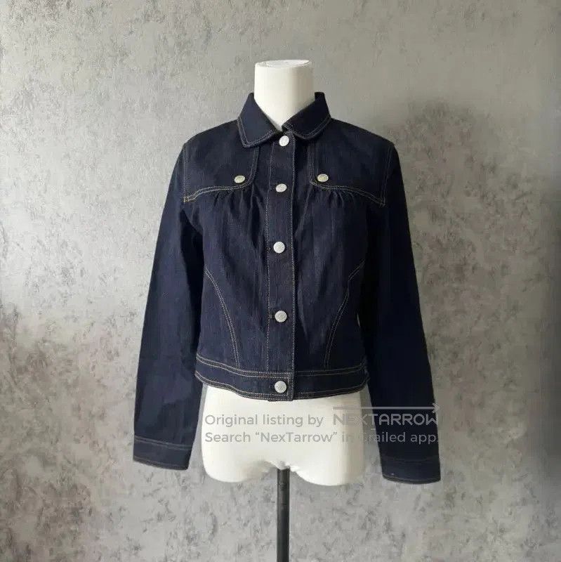 Burberry Burberry Blue Cotton Women's Jacket. Size S / US 4 / IT 40 - 4 Thumbnail