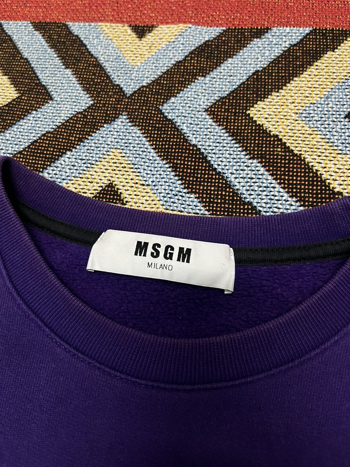 MSGM MSGM crewneck logo-print sweatshirt Size US S / EU 44-46 / 1 - 5 Thumbnail