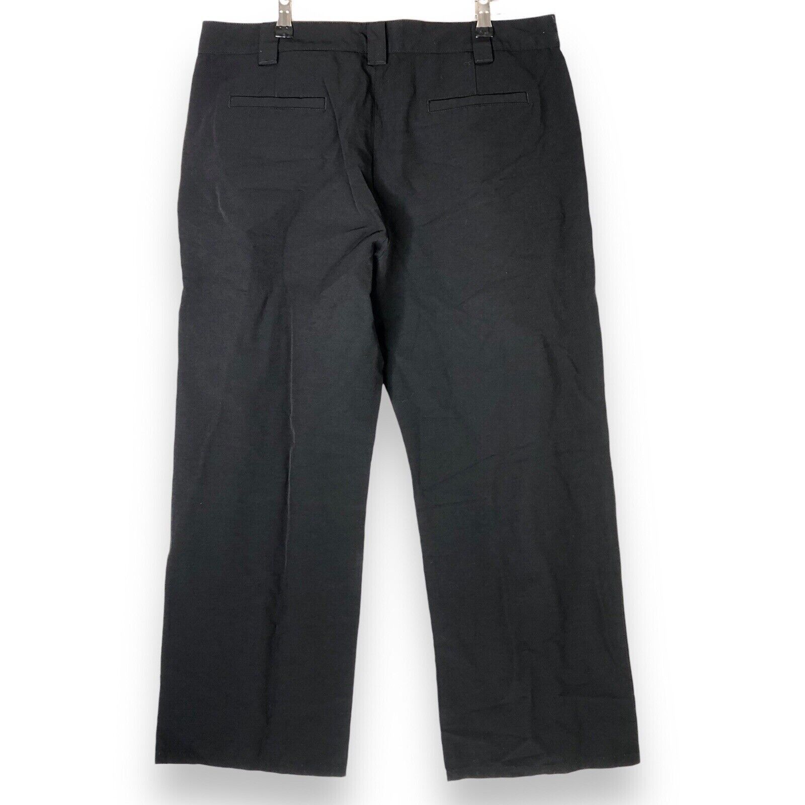 L.L. Bean LL Bean Women Black Trousers Pants 16 Ranger Barn Outdoor Size 36" / US 14 / IT 50 - 2 Thumbnail