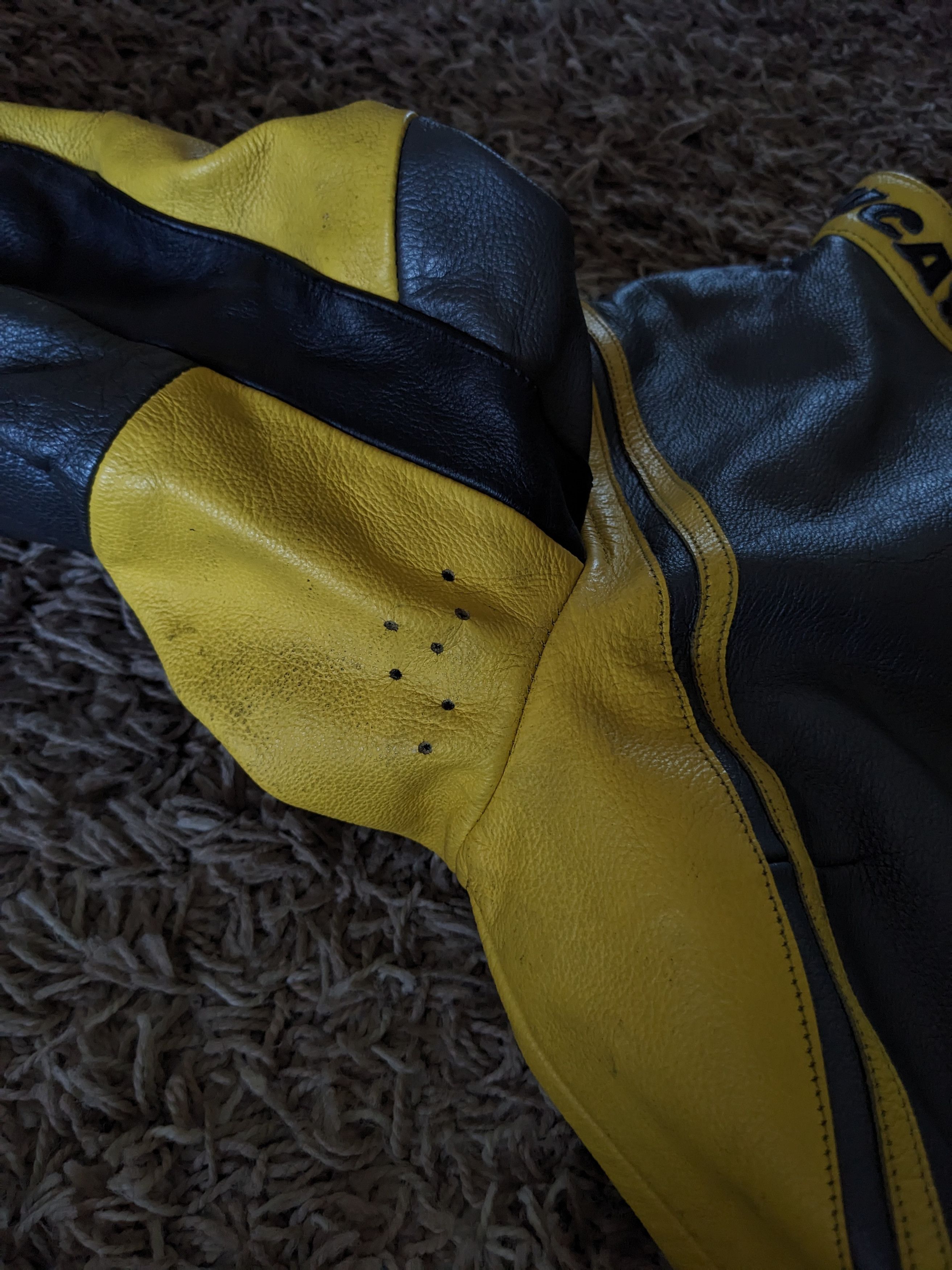 Dainese × Vintage Dainese Ducati Stripe 2 piece Suit Leather Moto Vintage 46 Size S / US 4 / IT 40 - 5 Thumbnail