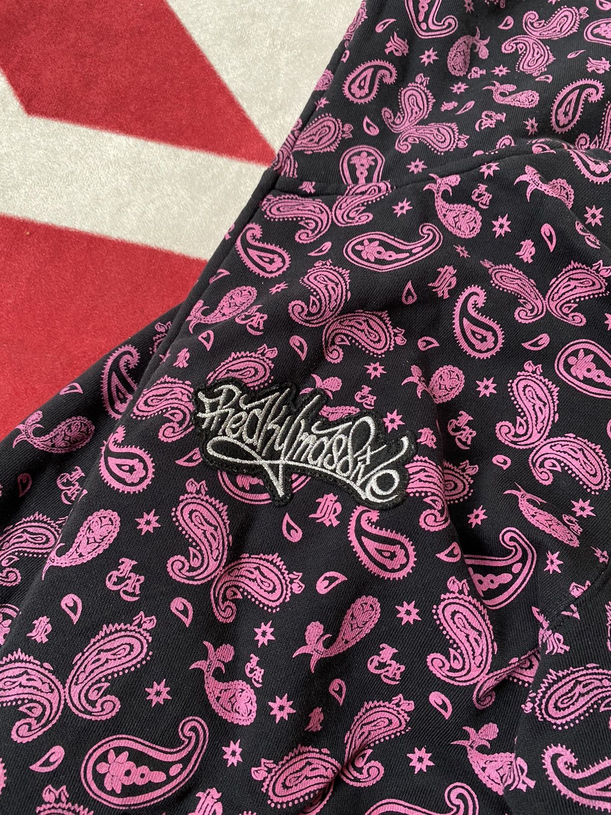 Japanese Brand × Massive Full Zip Freaky Massive Paisley Size US L / EU 52-54 / 3 - 3 Thumbnail