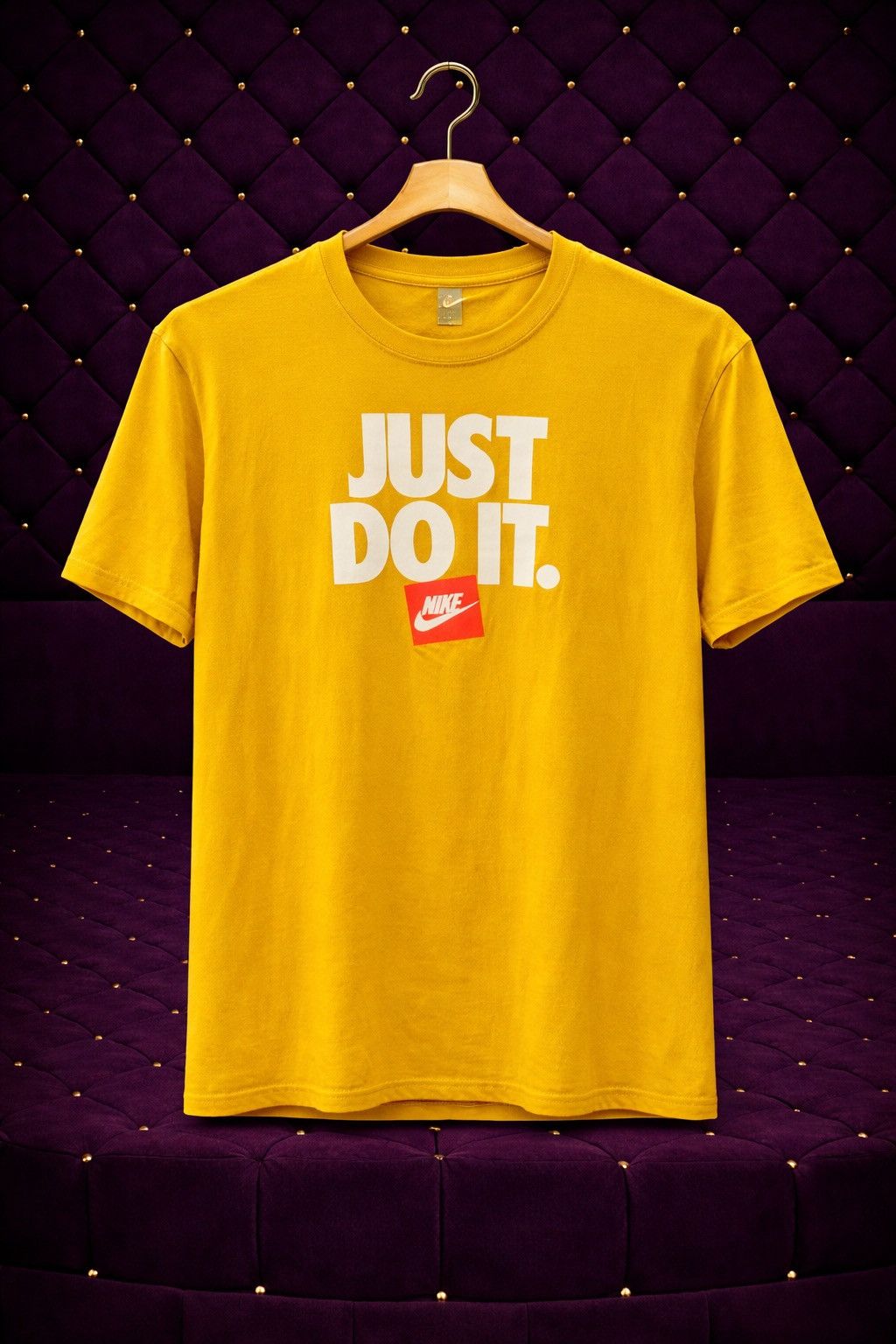 Nike NIKE JUST DO IT SPELLOUT LOGO S/S T SHIRT Size US L / EU 52-54 / 3 - 1 Thumbnail