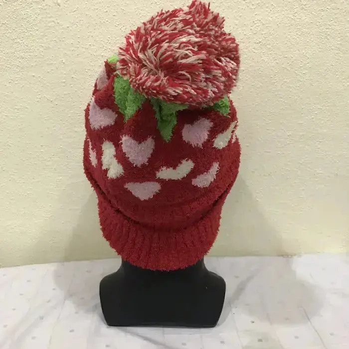 Cartoon Network × Vintage Hello Kitty Fleece Bobble Beanie Hat Size ONE SIZE - 4 Thumbnail
