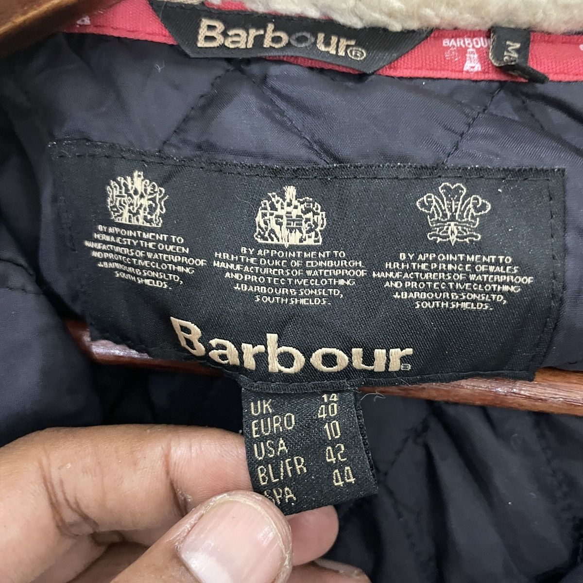 Barbour Vintage Barbour Hoodies Jacket Size US M / EU 48-50 / 2 - 6 Thumbnail