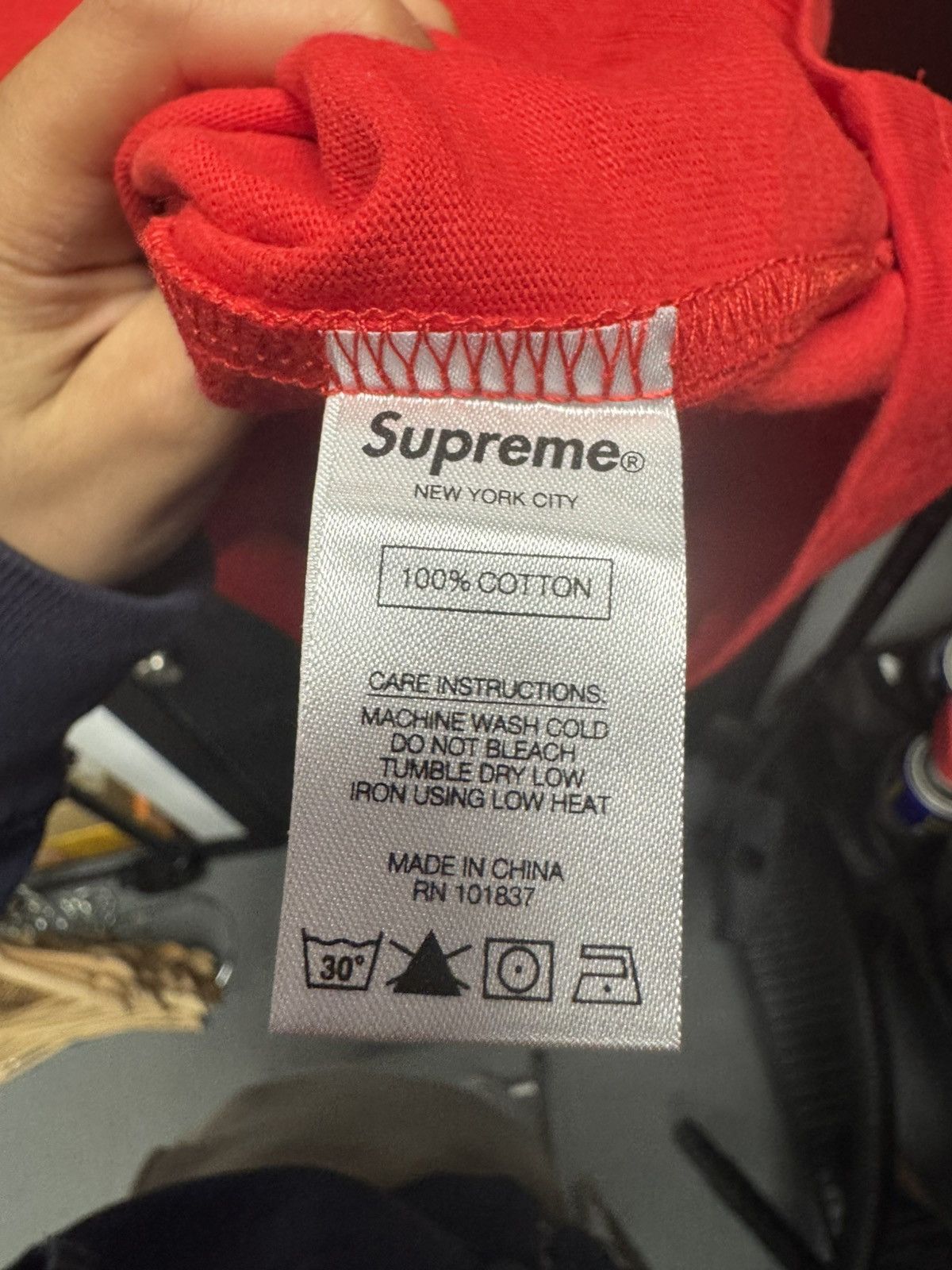 Supreme Supreme Shatter SS Top Red Size US M / EU 48-50 / 2 - 5 Thumbnail