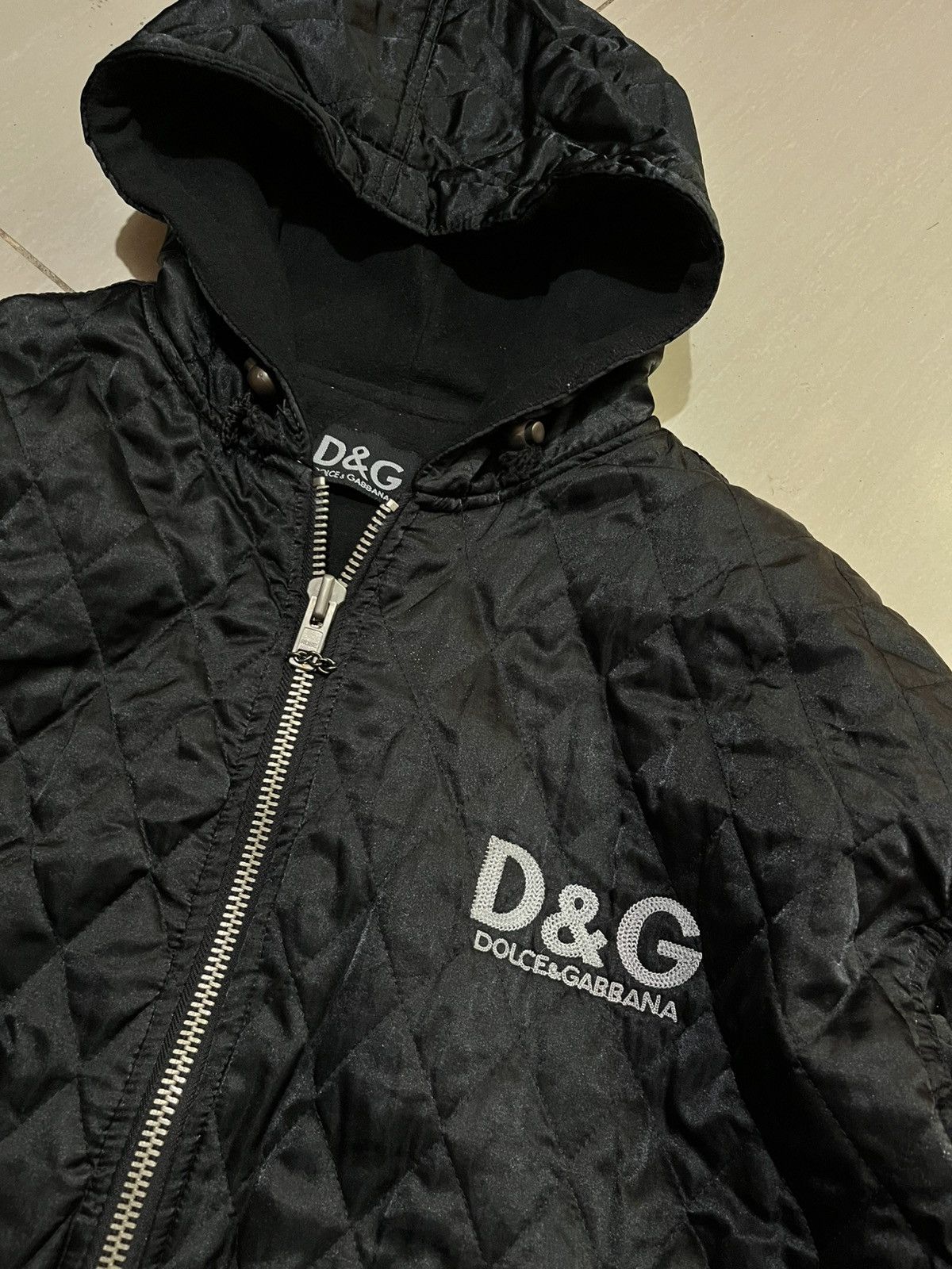 Dolce & Gabbana Vintage Dolce&Gabbana Quilted Jacket Size US L / EU 52-54 / 3 - 4 Thumbnail