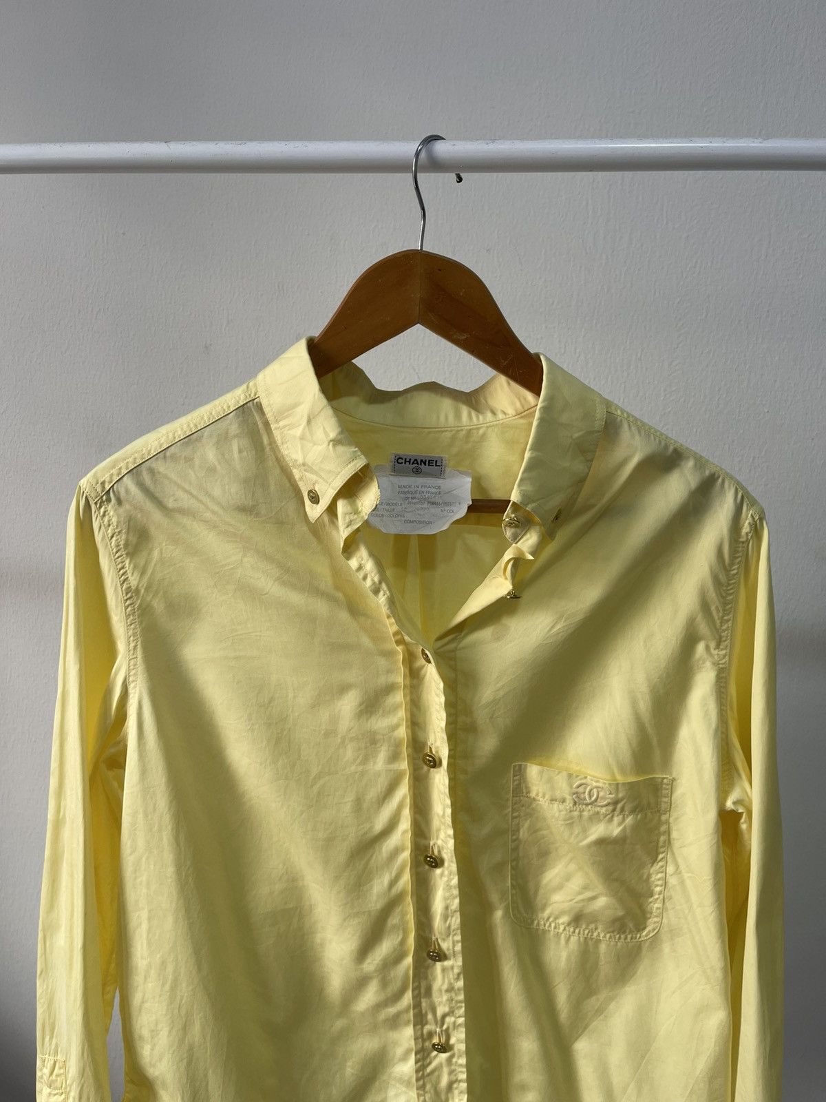 Chanel Vintage Chanel CC Logo Button Up A2 Size US M / EU 48-50 / 2 - 4 Thumbnail
