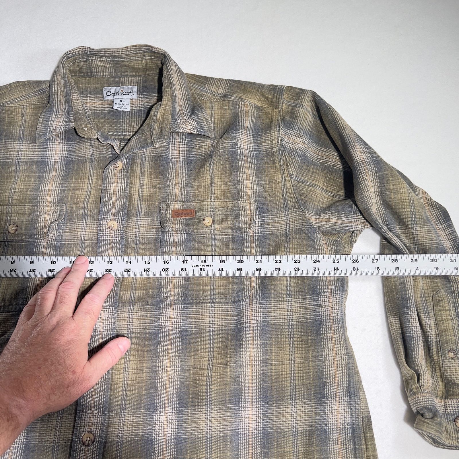 Carhartt Carhartt Work Shirt S145 Men's Reg XL Heavyweight Flannel Size US XL / EU 56 / 4 - 11 Thumbnail