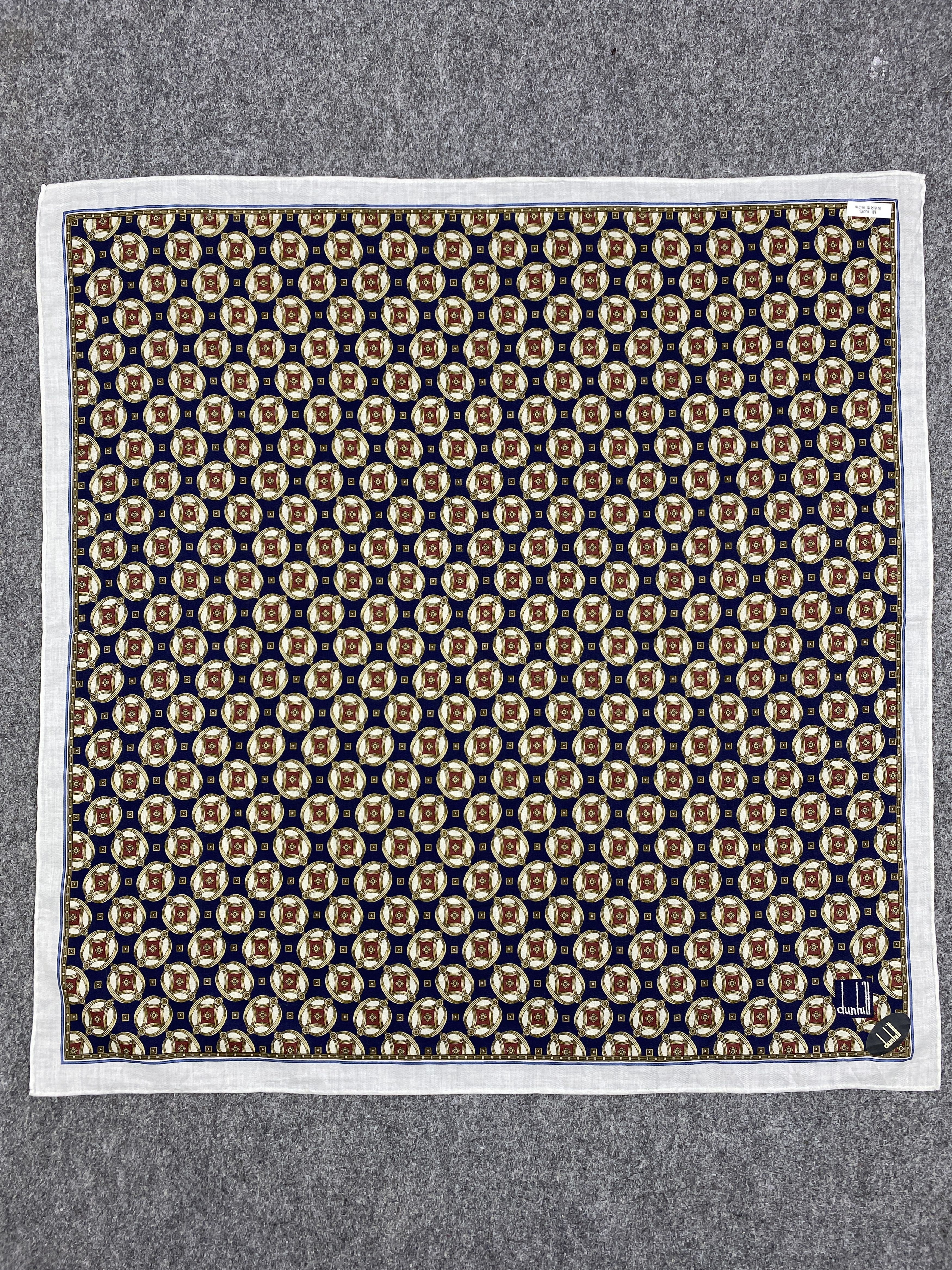 Alfred Dunhill Alfred Dunhill Handkerchief / Bandana / Neckerchief HKC0387 Size ONE SIZE - 4 Thumbnail