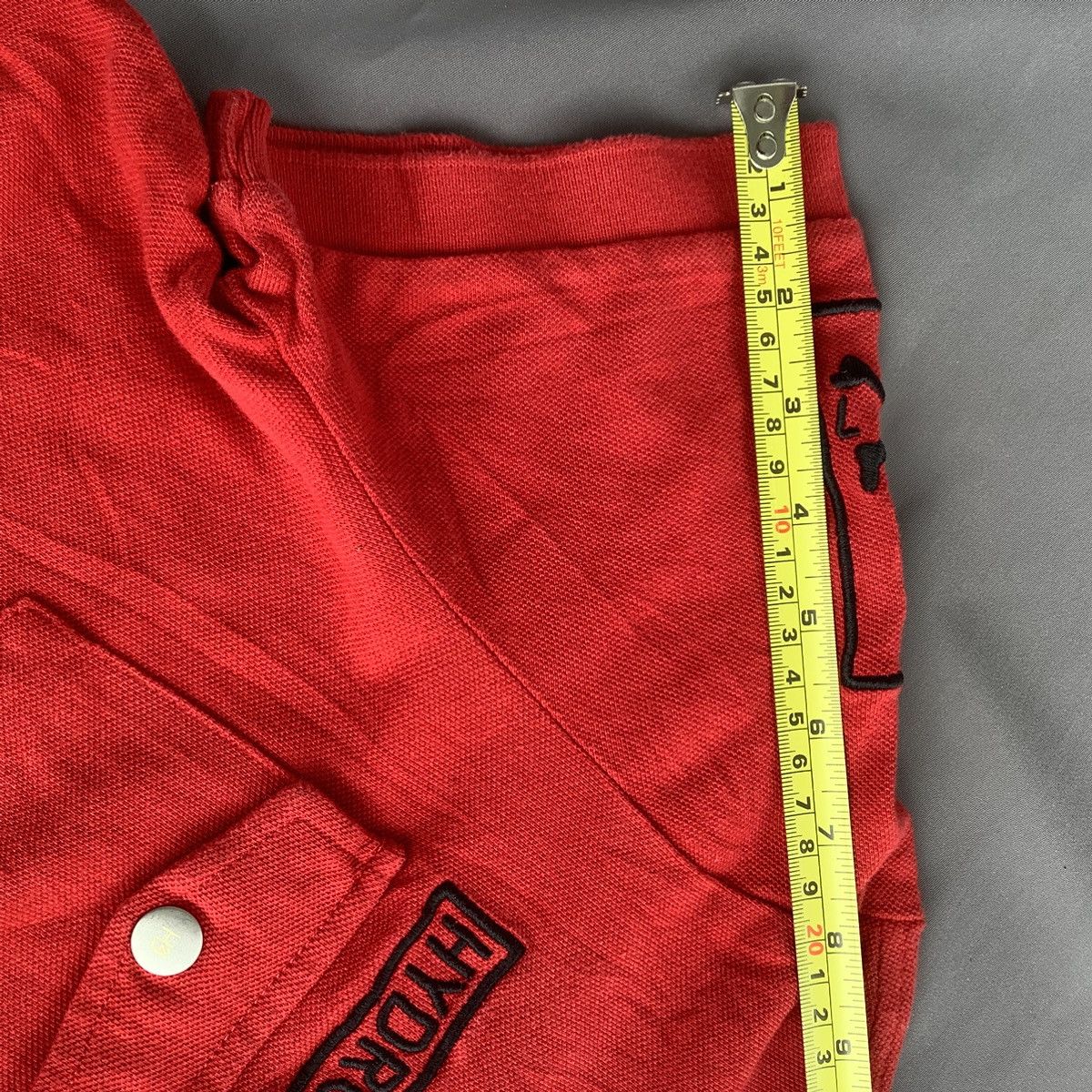 HYDROGEN Hydrogen Y2K Skull Polo Shirt Like If6w9 Style Size US L / EU 52-54 / 3 - 13 Thumbnail