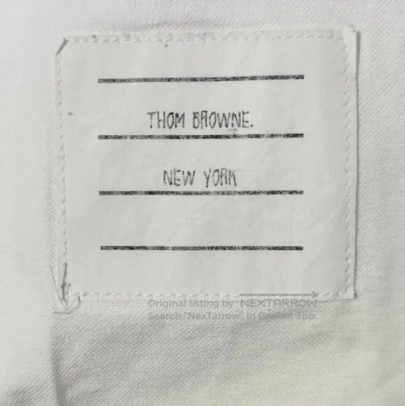 Thom Browne Thom Browne White Cotton Shirt for Women . Size S / US 4 / IT 40 - 3 Thumbnail