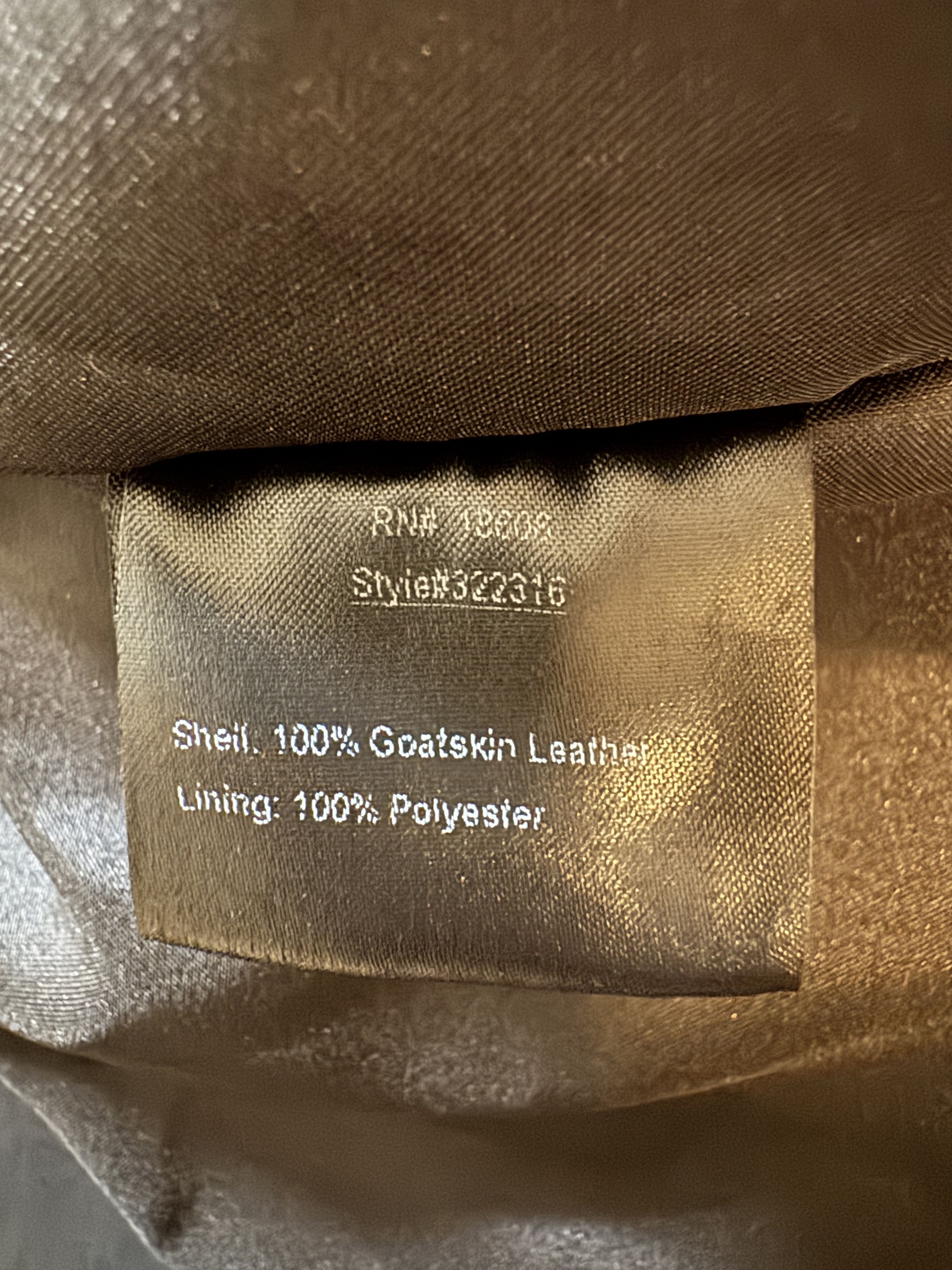 3sixteen × Schott 3sixteen x Schott Black Goatskin Type 3 Jacket Size US S / EU 44-46 / 1 - 10 Thumbnail