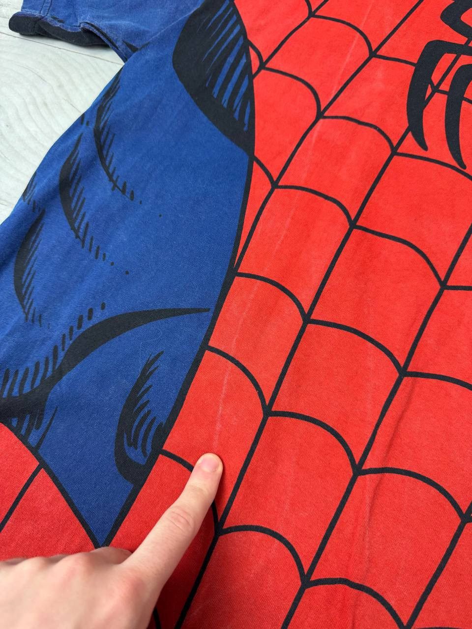Marvel Comics Vintage Spiderman 00s Marvel Mad Engine AOP Suit Tee Size US XL / EU 56 / 4 - 10 Thumbnail