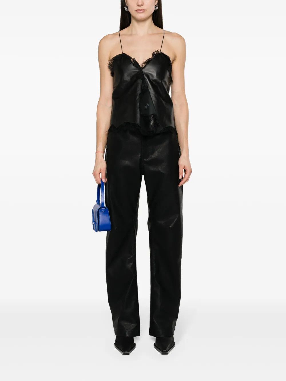 Off-White o1y1225 Blouse in Black Size S / US 4 / IT 40 - 5 Thumbnail