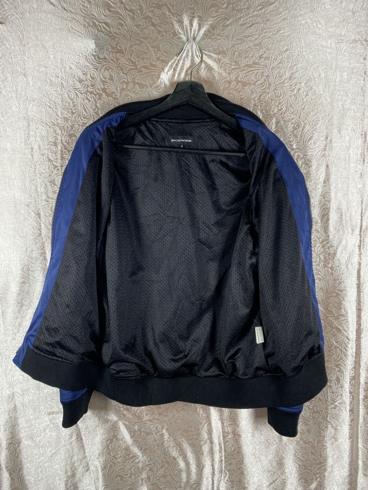 JACKROSE Jackrose Blue MA-1 Bomber Minimal Flight Jacket Size US M / EU 48-50 / 2 - 7 Thumbnail