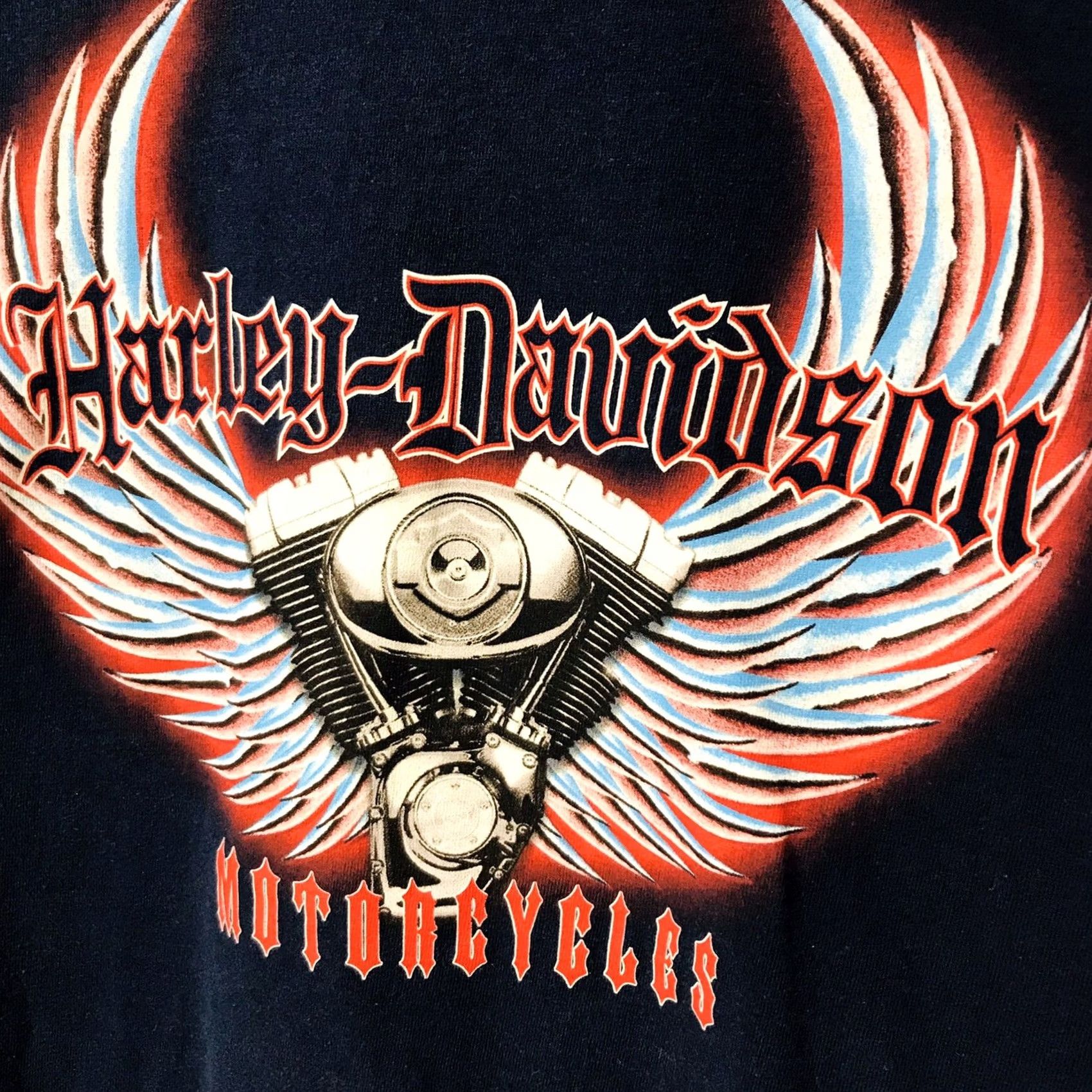 Harley Davidson Harley-Davidson Men T-Shirt Austin Texas USA Capitol Motorcycle Graphic M Blue Short Sleeve Crew Neck Size US M / EU 48-50 / 2 - 4 Thumbnail
