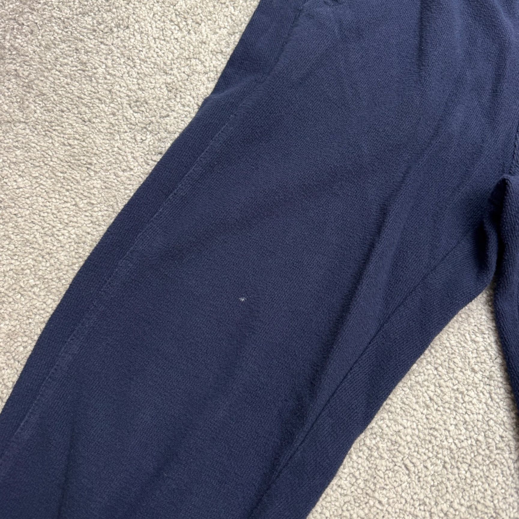Vintage Goodfellow Jogger Sweatpants Small Blue Elastic Drawstring Casual Lounge Men’s Pants Regular Style Sweatpants Size US 29 - 5 Thumbnail