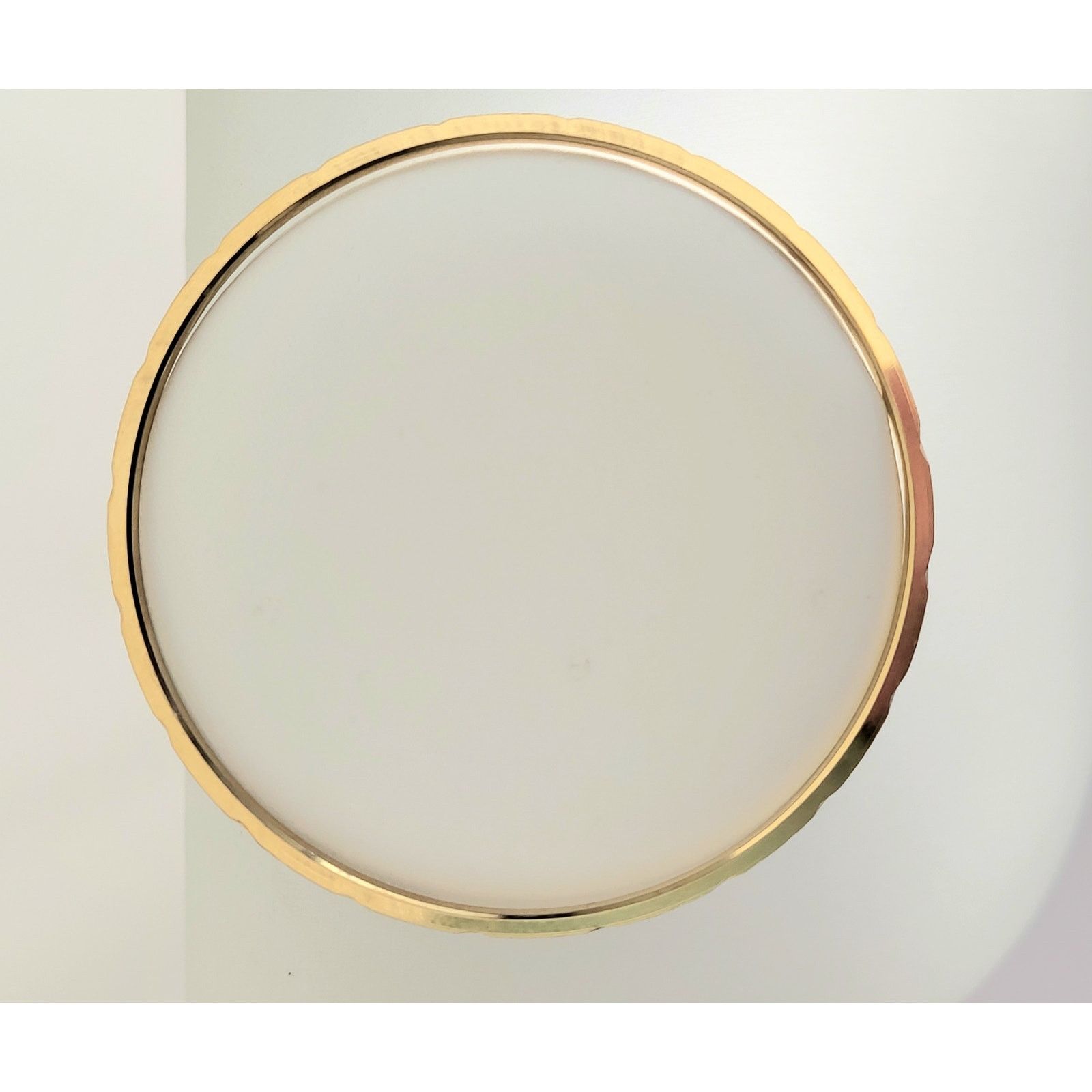 Other Crown Trifari Diamond Cut Gold Bangle Bracelet Vintage Size ONE SIZE - 3 Thumbnail