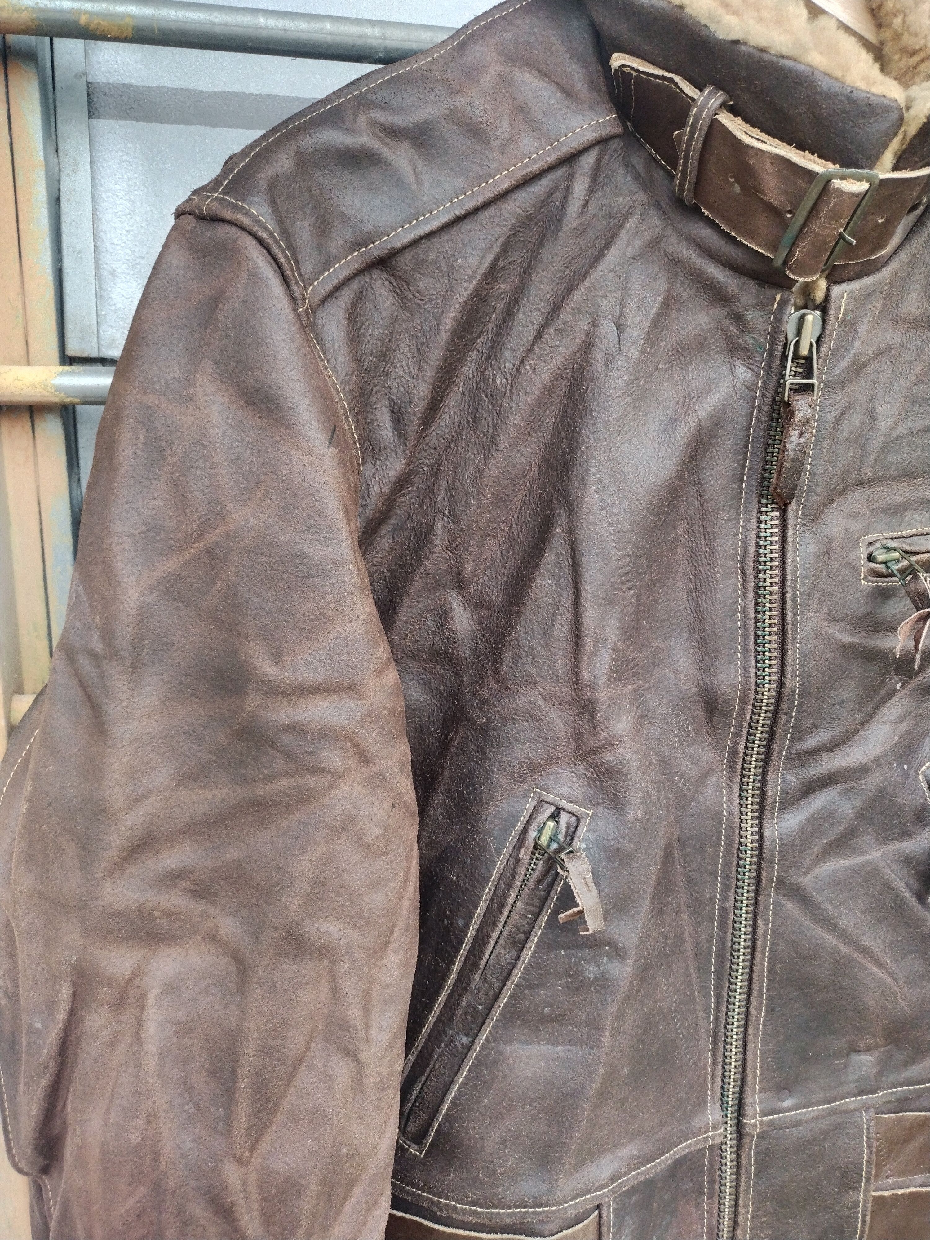 Harley Davidson Vintage C-OS 1957 Harley Davidson Motorcycle Champ Leather Size US L / EU 52-54 / 3 - 5 Thumbnail