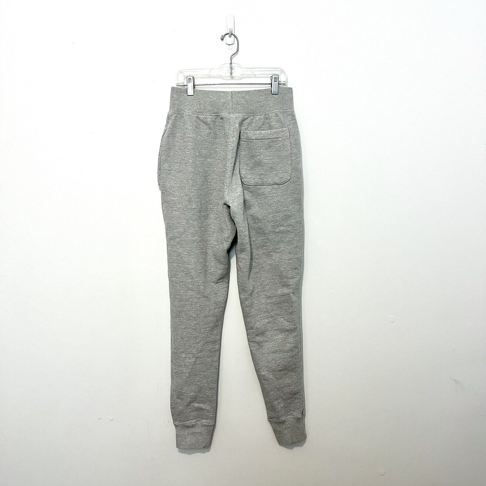 Champion Champion Reverse Weave Jogger Sweatpants Grey Spellout Leg S Size US 28 / EU 44 - 4 Thumbnail