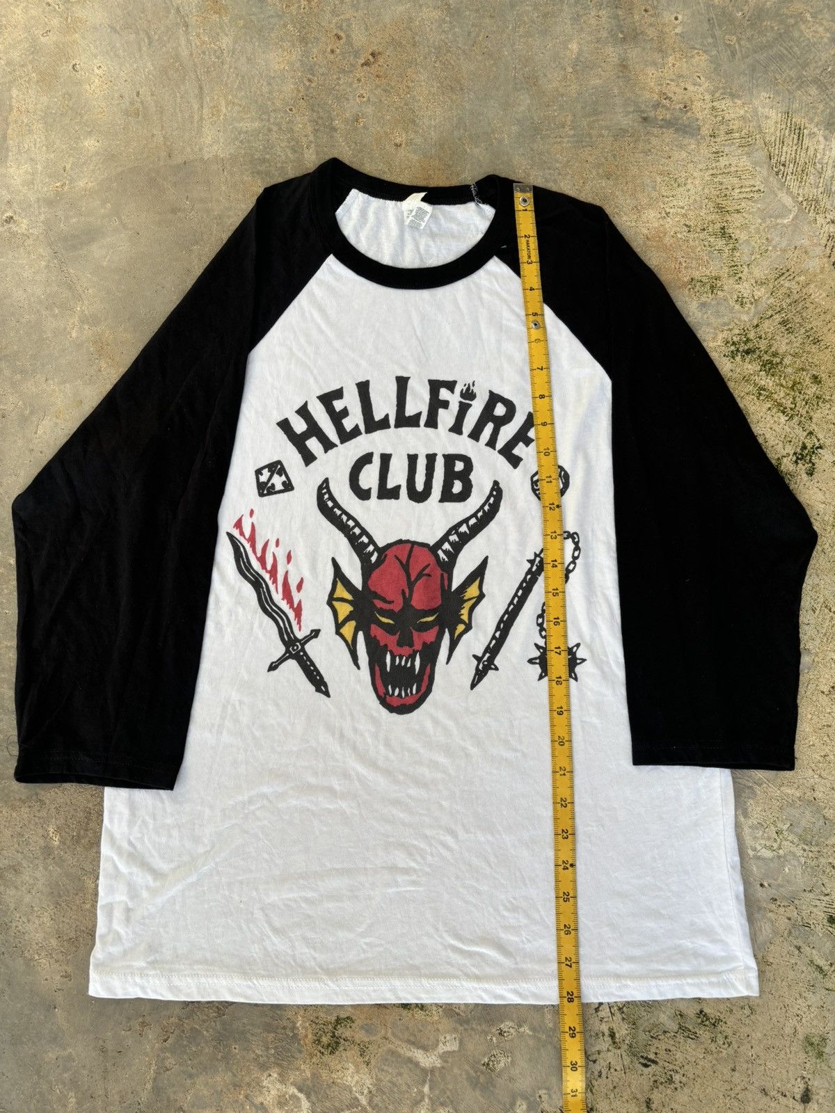 Hysteric Glamour Y2k Hellfire Club Ifsixwasnine Punk style Longlsesve Size US L / EU 52-54 / 3 - 6 Thumbnail