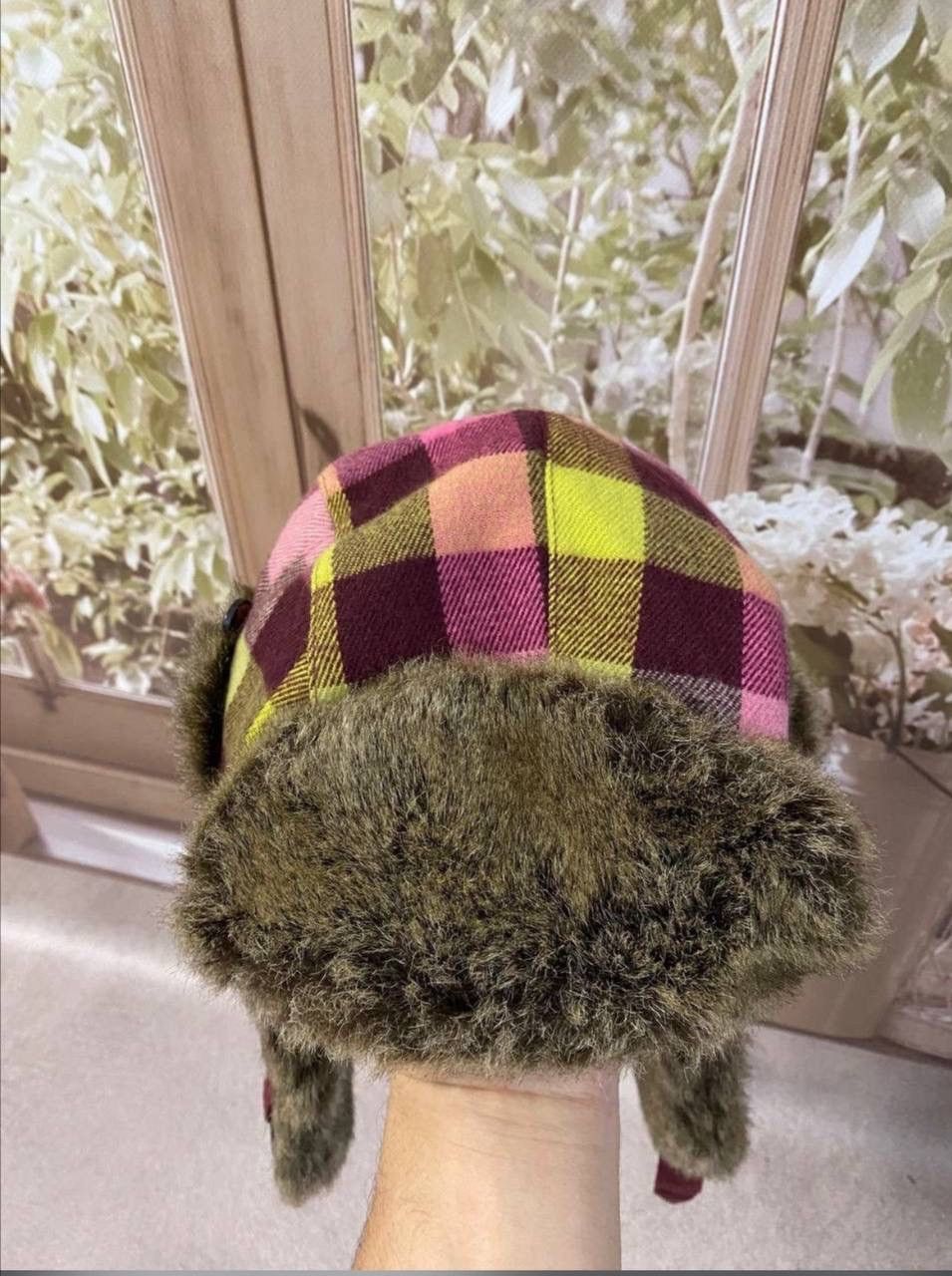 Japanese Brand Fur Hat IF Six Was Nine style Fur LGB style Ushanka Size ONE SIZE - 3 Thumbnail