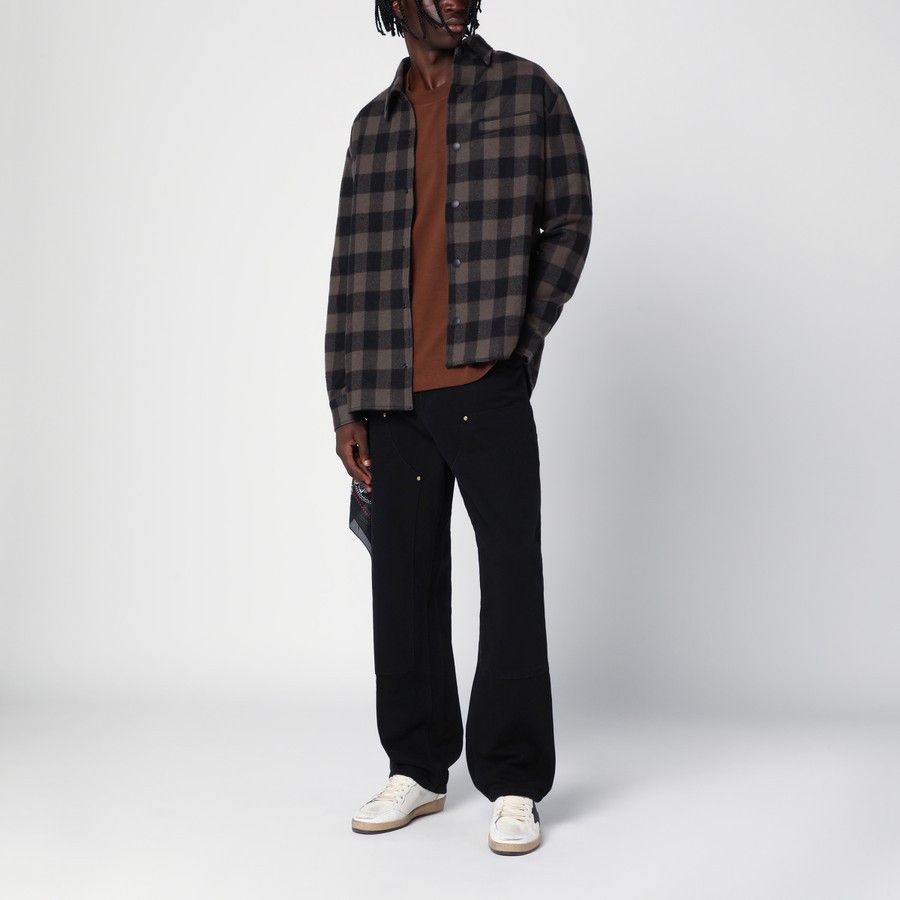 destin o1d2blof0125 Cashmere Overshirt in Multicolor Size US M / EU 48-50 / 2 - 2 Thumbnail