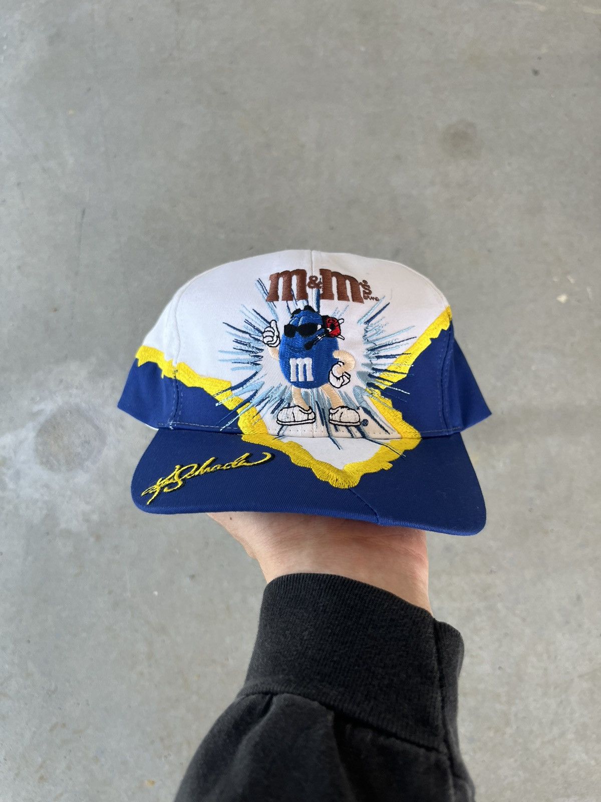 NASCAR RARE VINTAGE M&M’s RACING HAT Size ONE SIZE - 1 Thumbnail