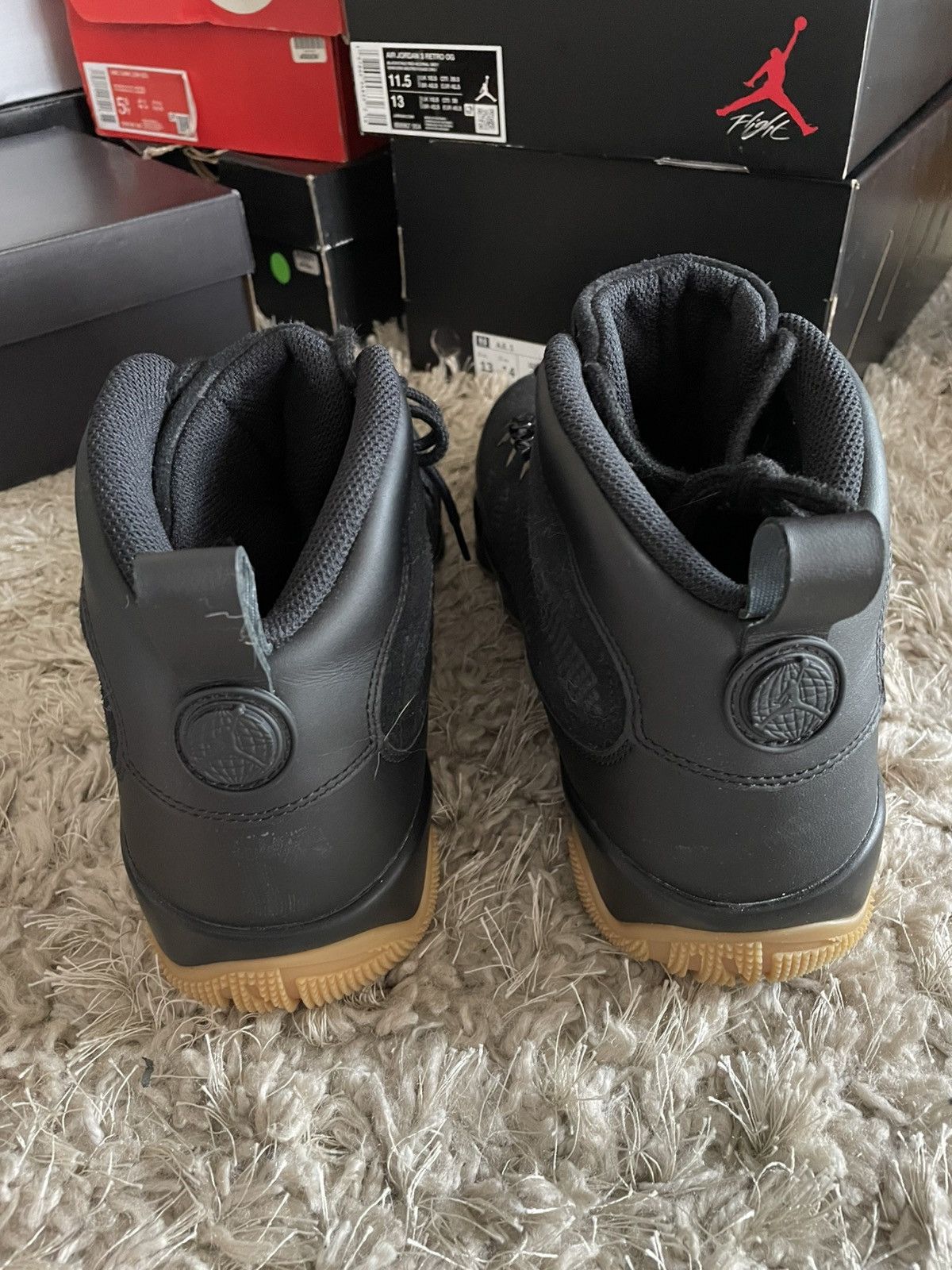 Jordan Brand Jordan 9 Retro Boots Nrg Black Gum Size US 11.5 / EU 44-45 - 6 Thumbnail