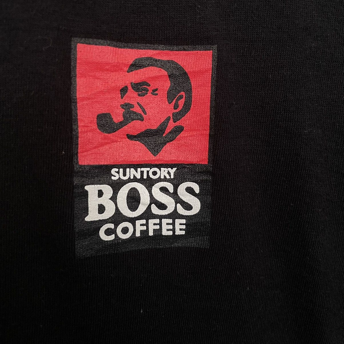 Japanese Brand × Vintage Vintage Suntory Boss Coffee Minimalist Design T Shirt Size US L / EU 52-54 / 3 - 2 Thumbnail