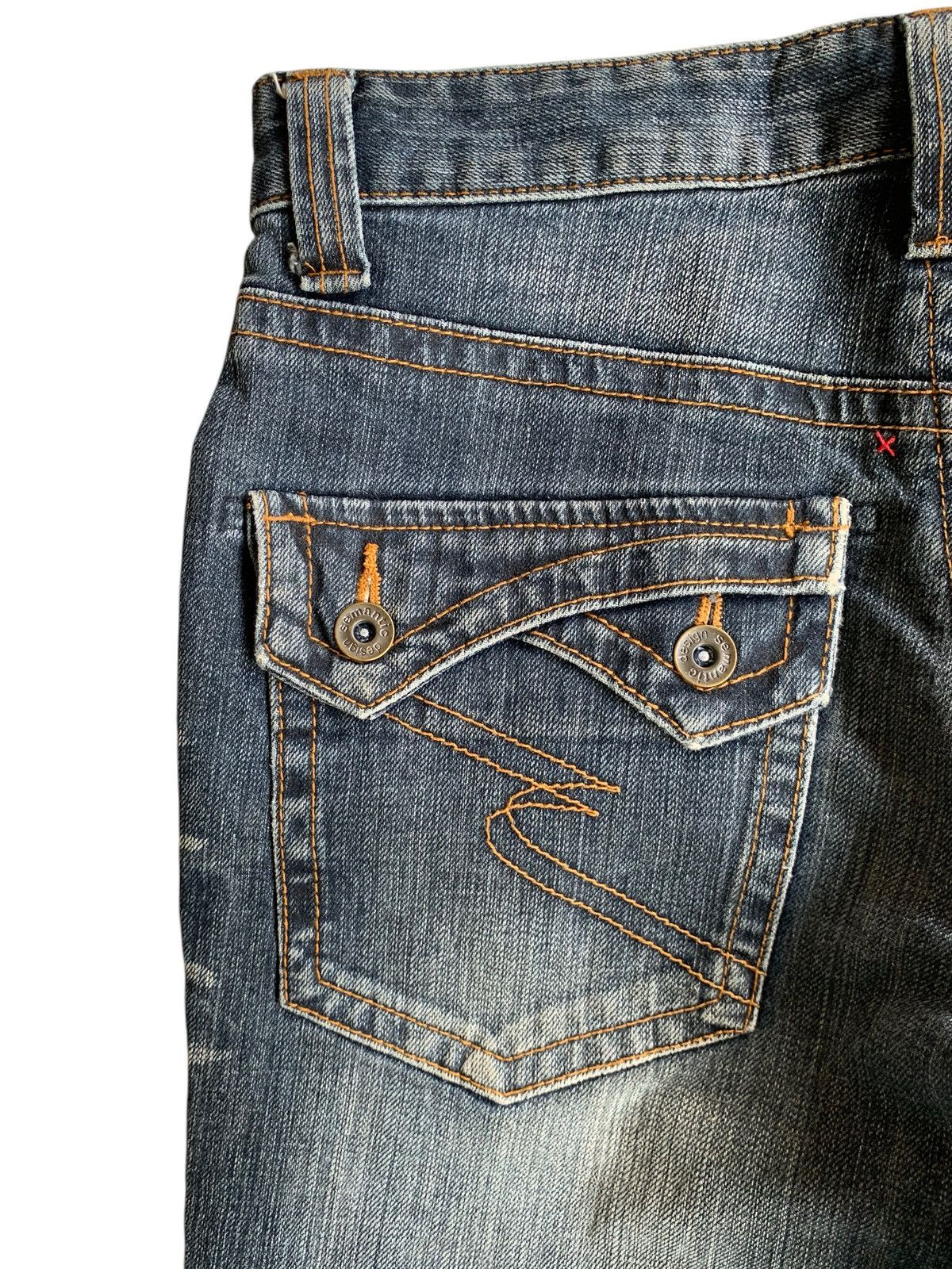 semanticdesign SEMANTIC DESIGN JAPANESE RUSTY MUDMAX PUNK STYLE DENIM☠️🎌 Size US 32 / EU 48 - 14 Thumbnail